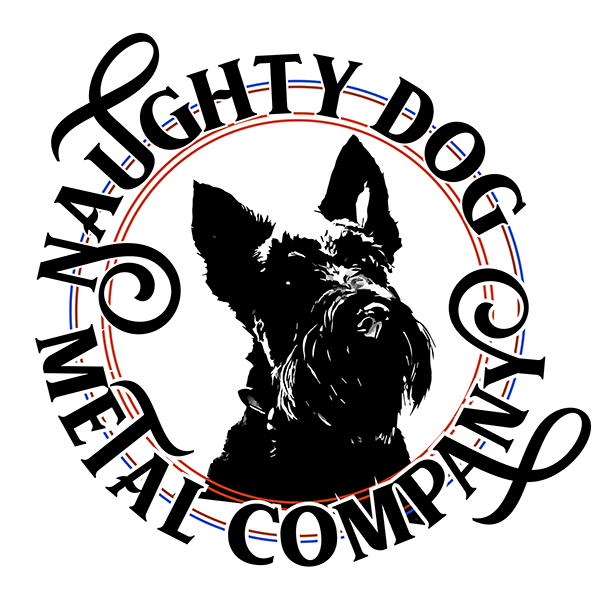 Naughty Dog Metal Art