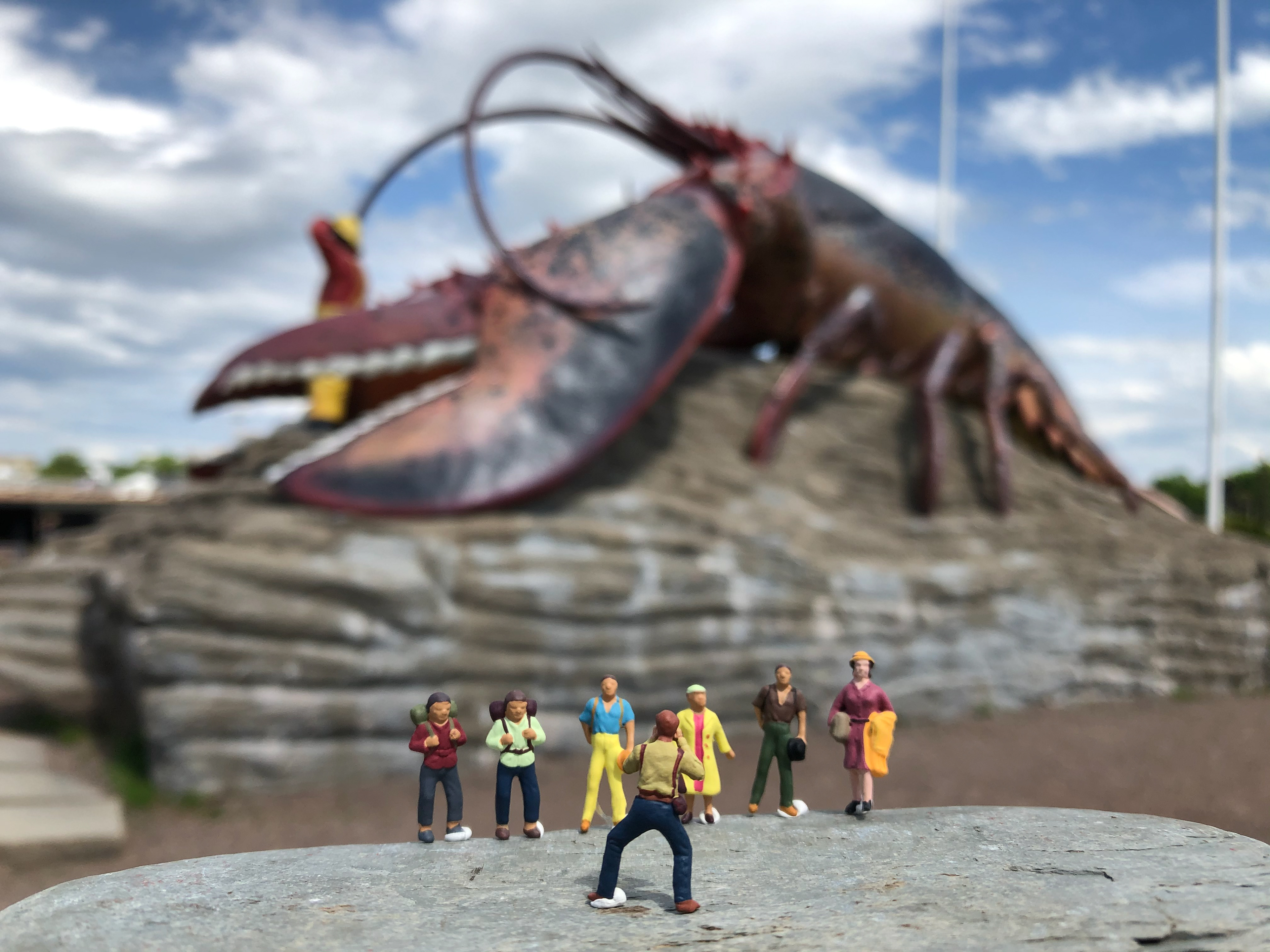 Quarantine Project Day 91 - Staycation - Lobster capitol of the world - Shediac NB. Projet quarantaine jour 91 – Vacances chez soi - La capital mondiale du homard. - Shediac N.-B.