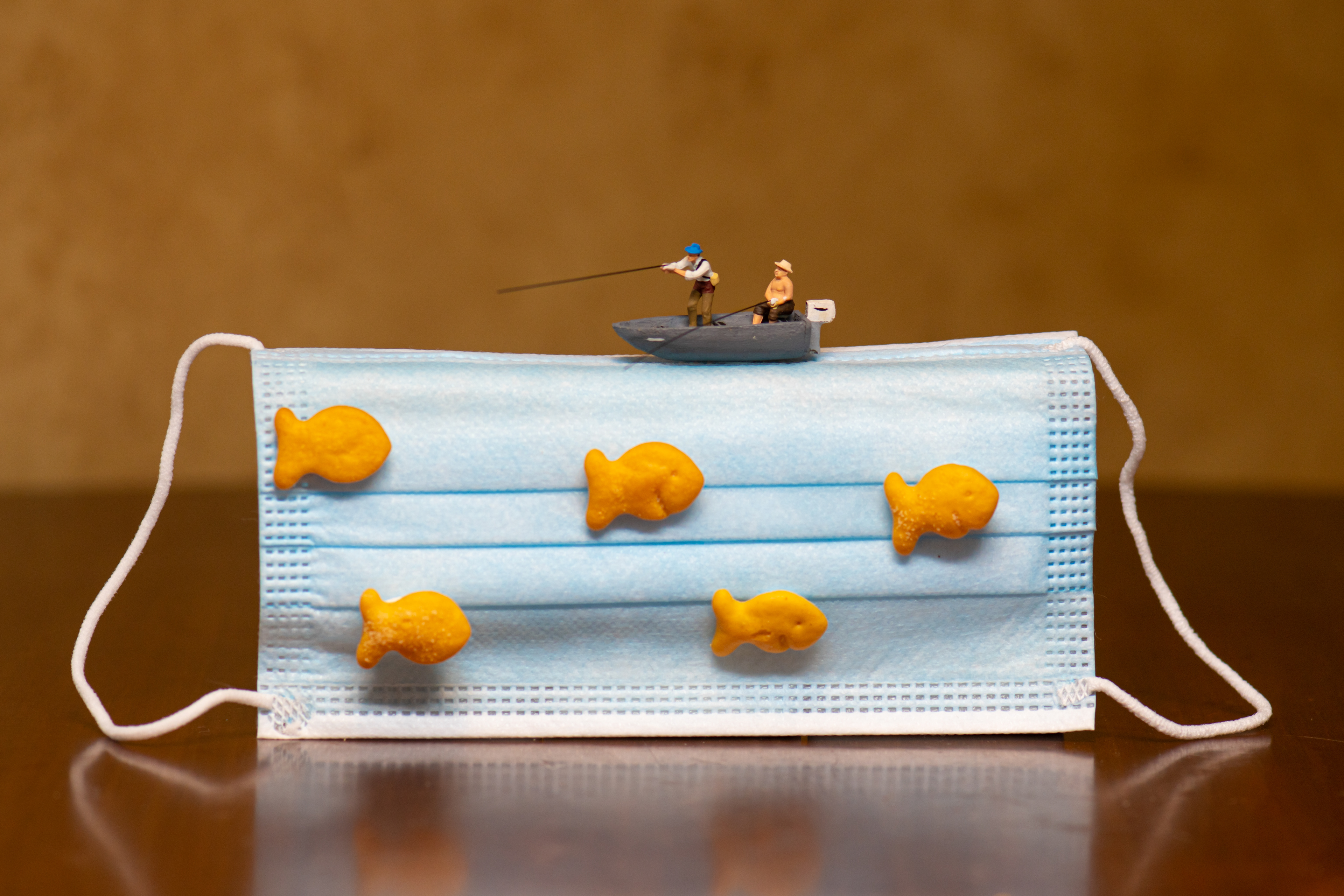 Quarantine Project Day 161 - Good things come to those who bait. .Projet quarantaine jour 161 – Tout vient à mordre à qui sait attendre.