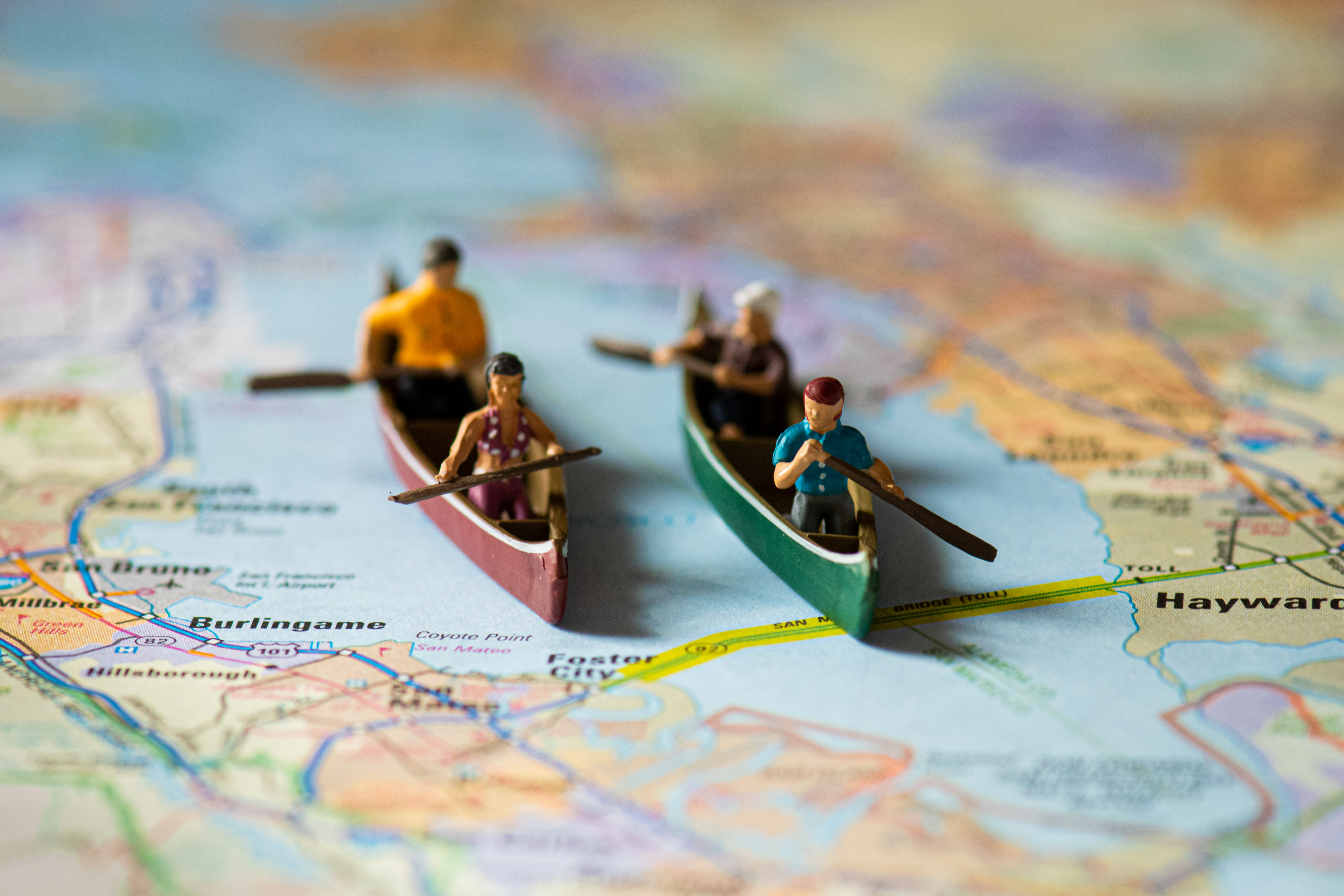 Quarantine Project Day 151 - Worry less - Paddle more. Projet quarantaine jour 151 – Moins de souci, plus de coups de rames.