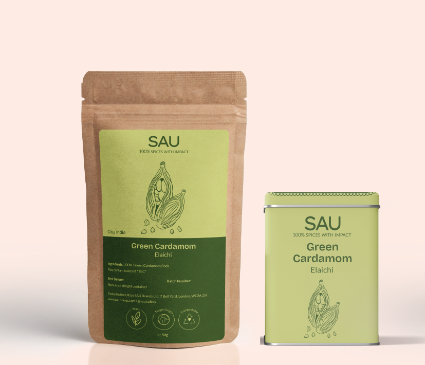 100% Green Cardamom