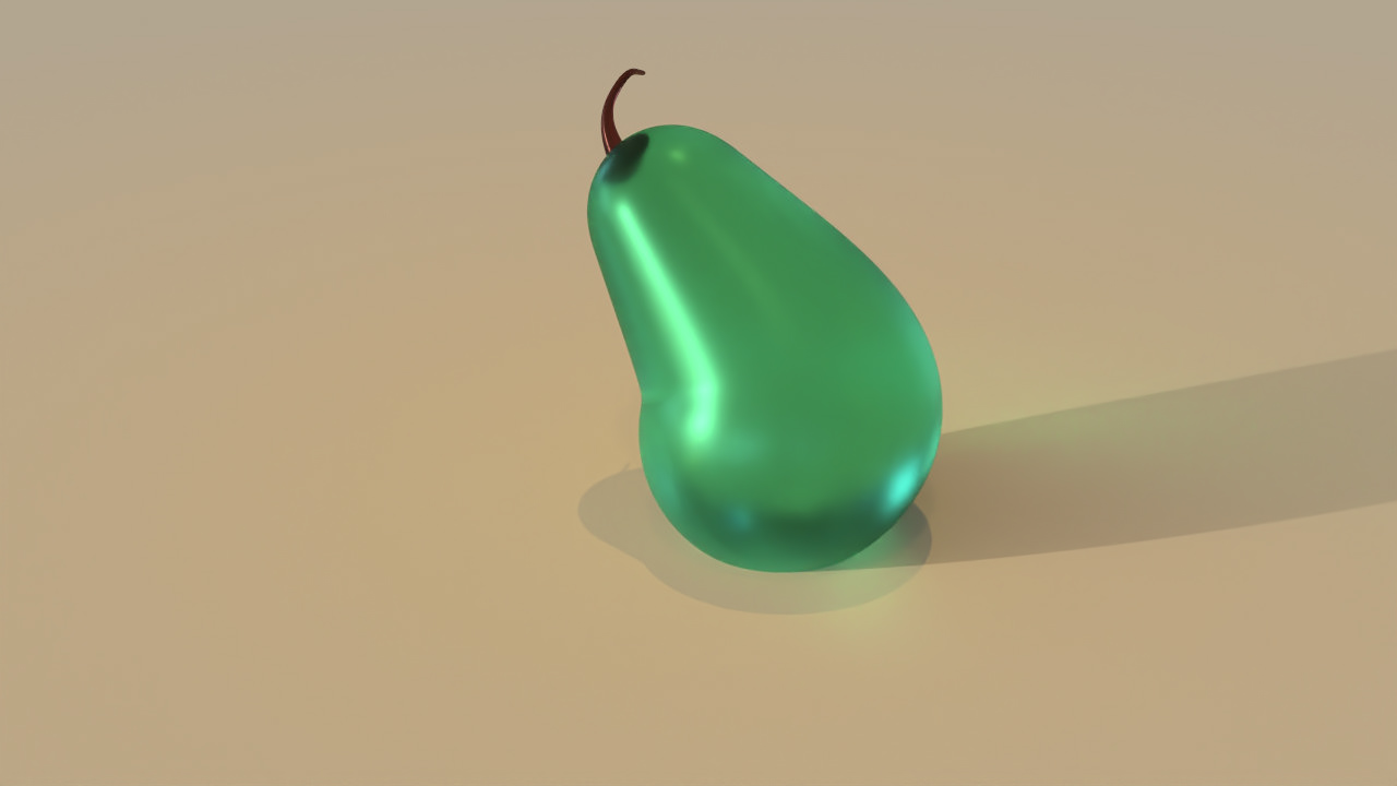 Glass Pear
