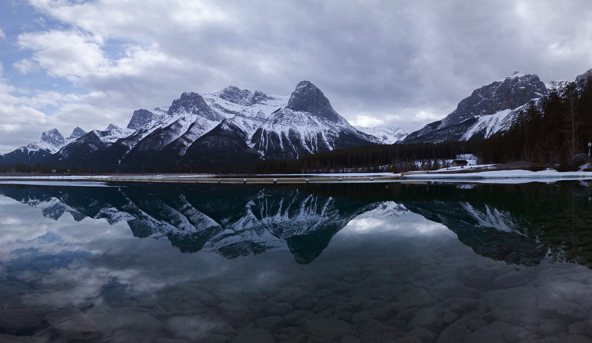 Reflections in the Rocky Mts.