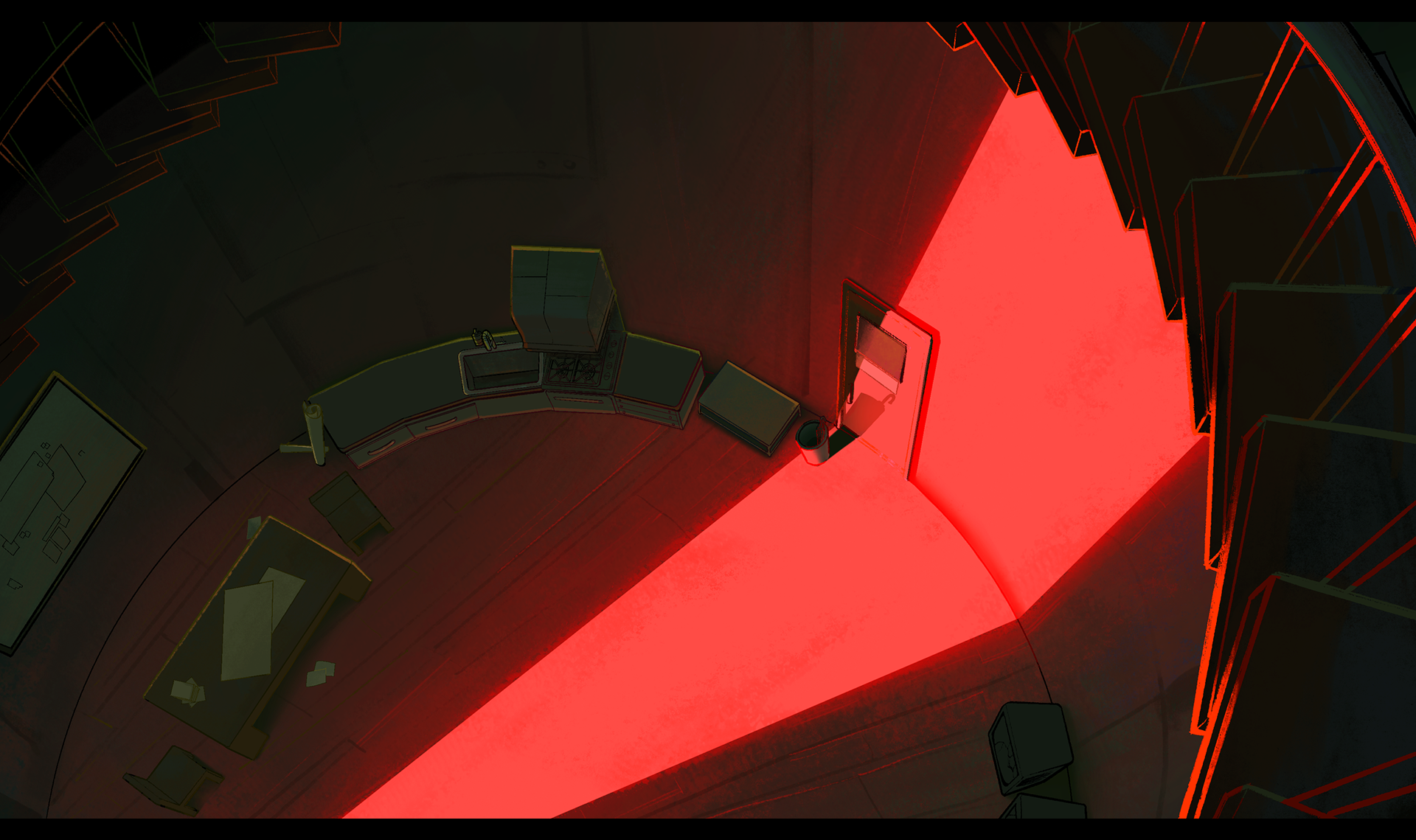 ''In Vain'' BG Paint.