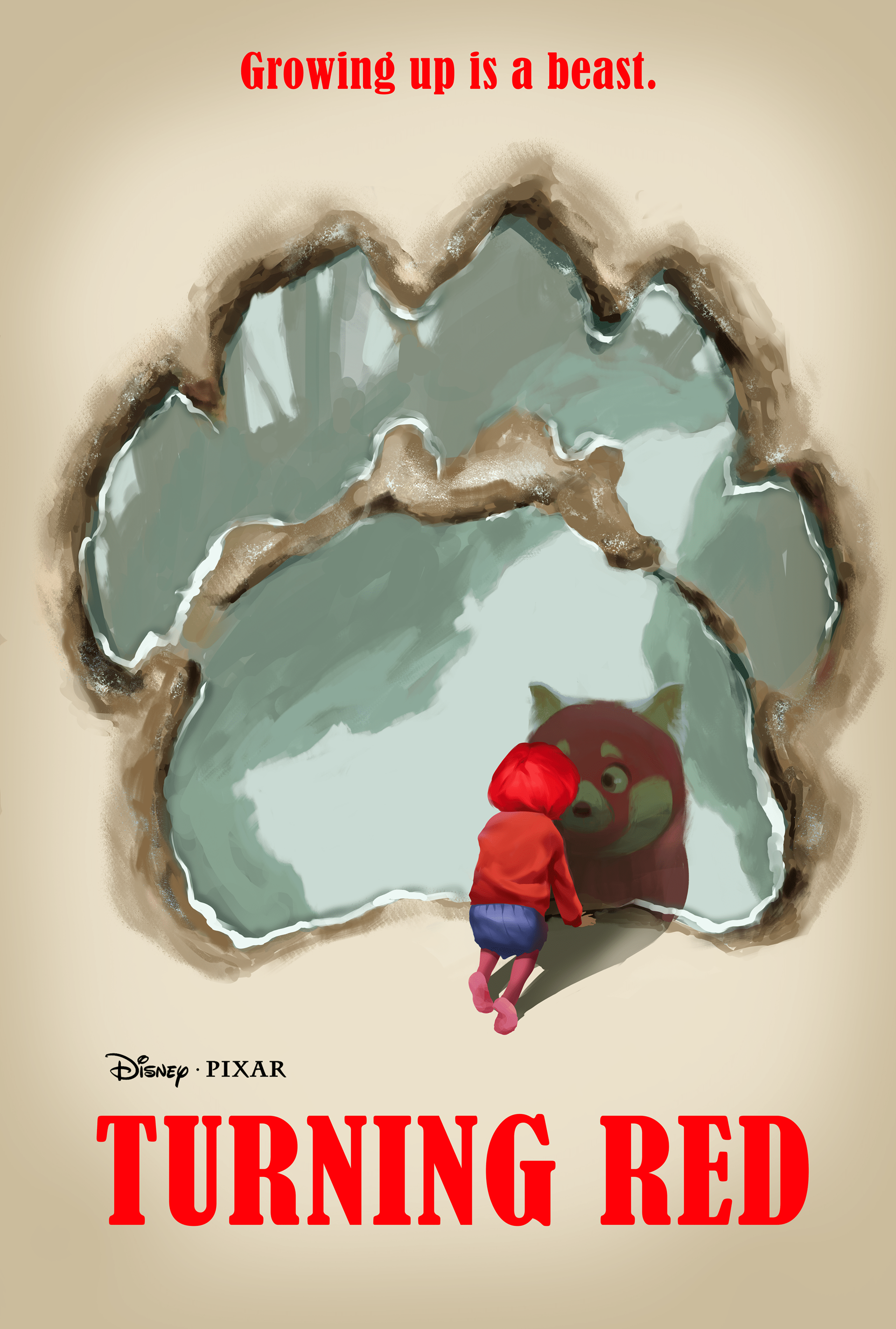 Fan poster for Turning Red