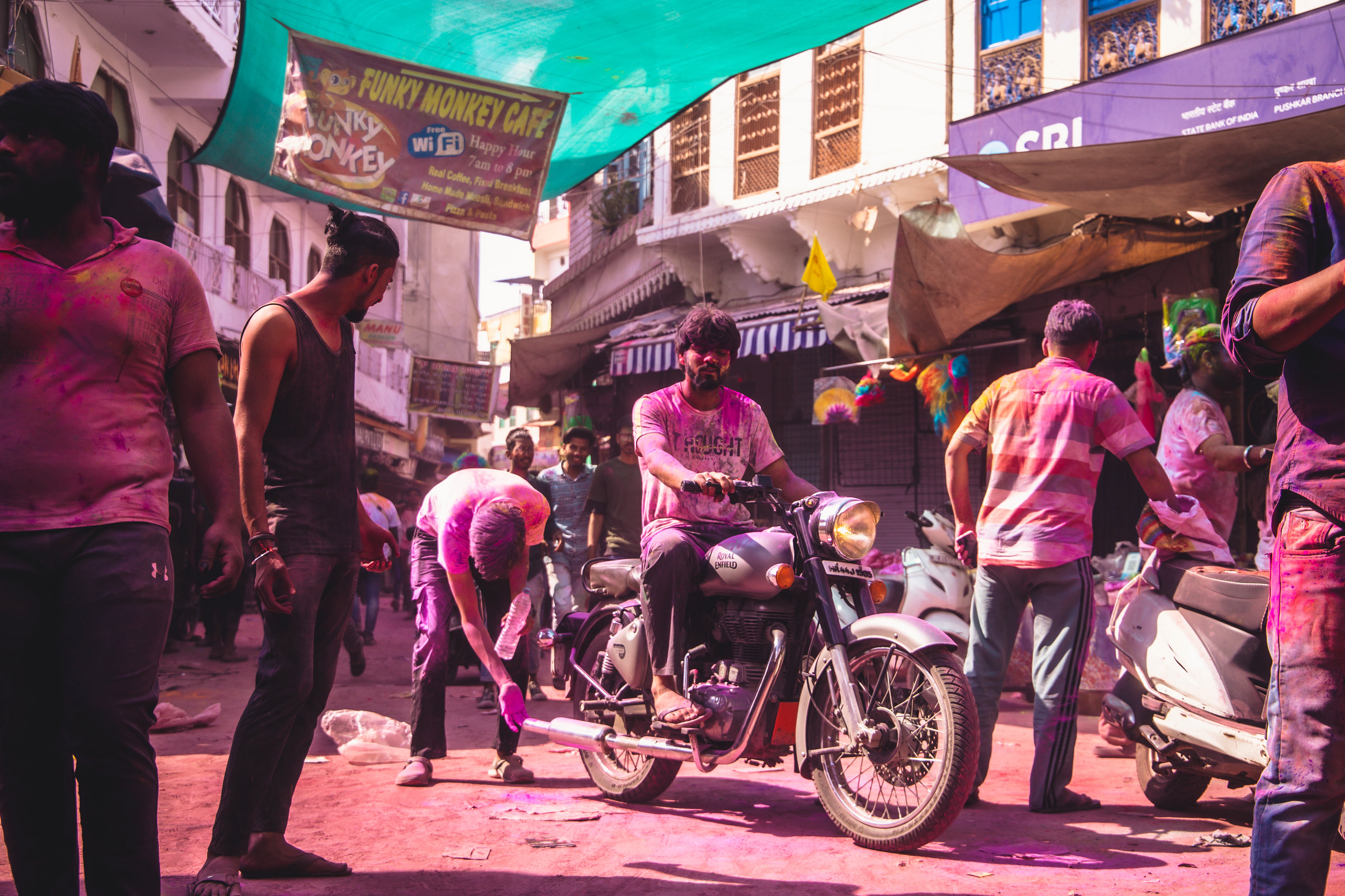Holi Festival of Colours - Pushkar, India