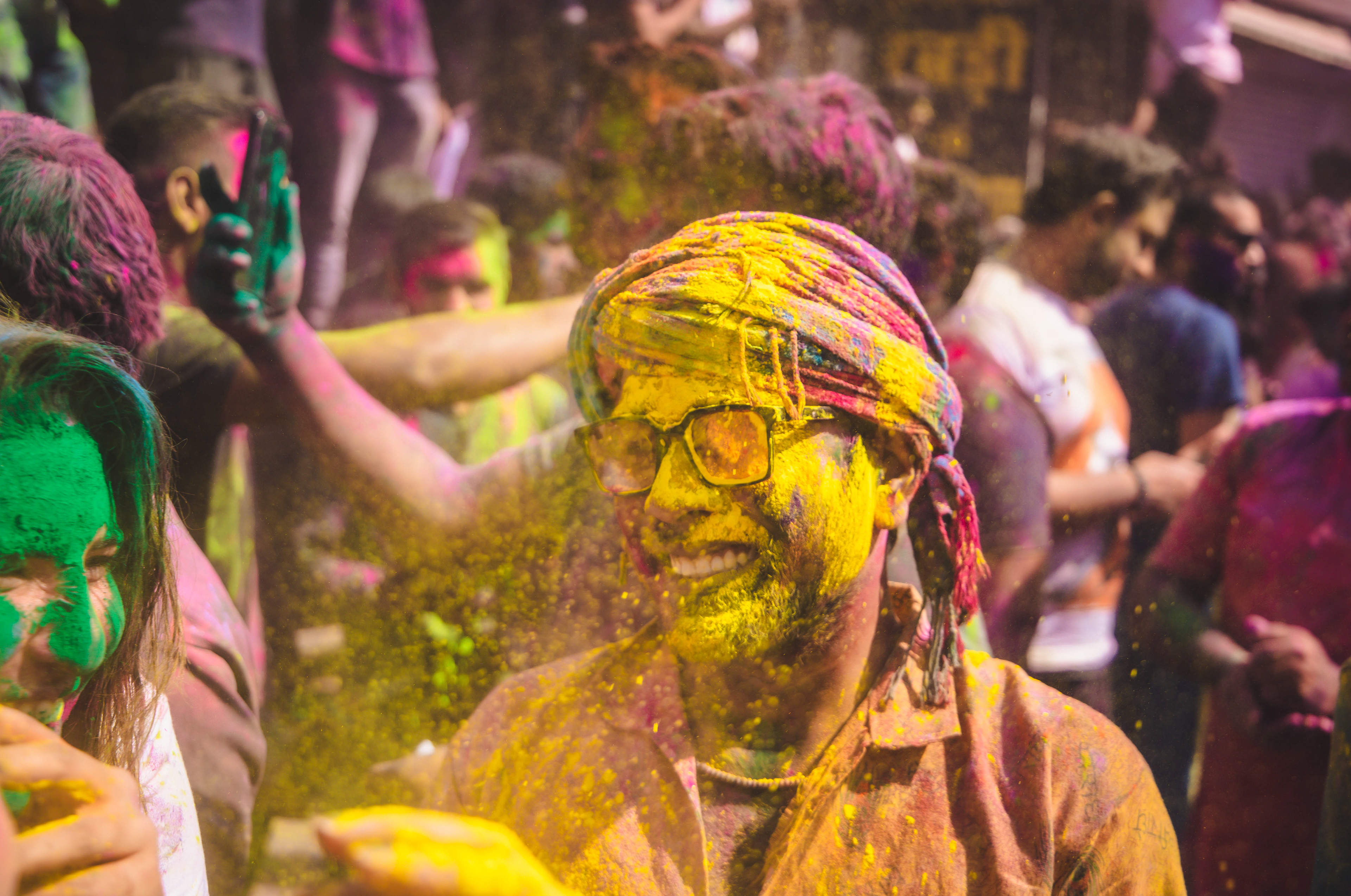 Holi Festival of Colours - Pushkar, India