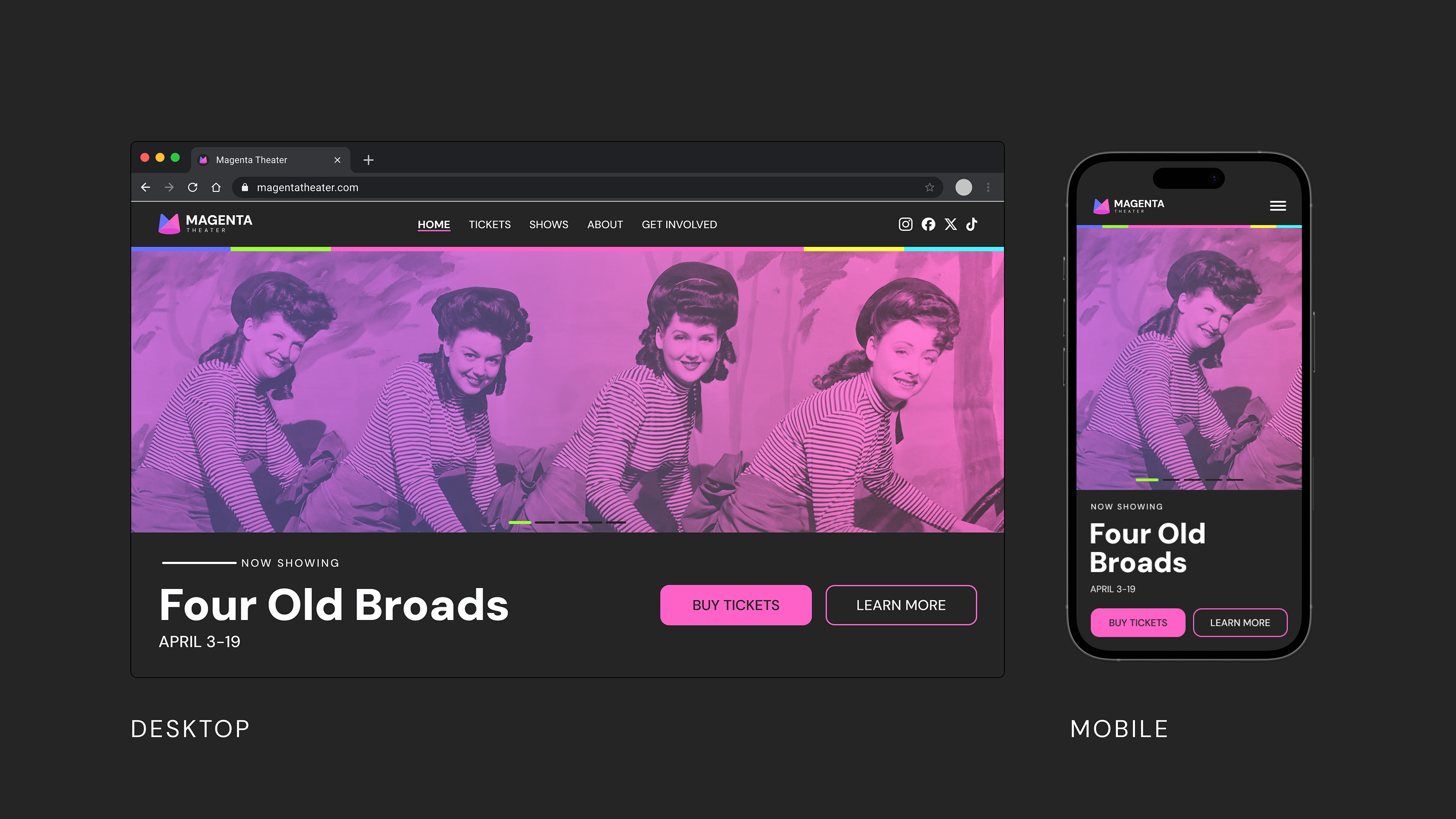 Website Landing Page
