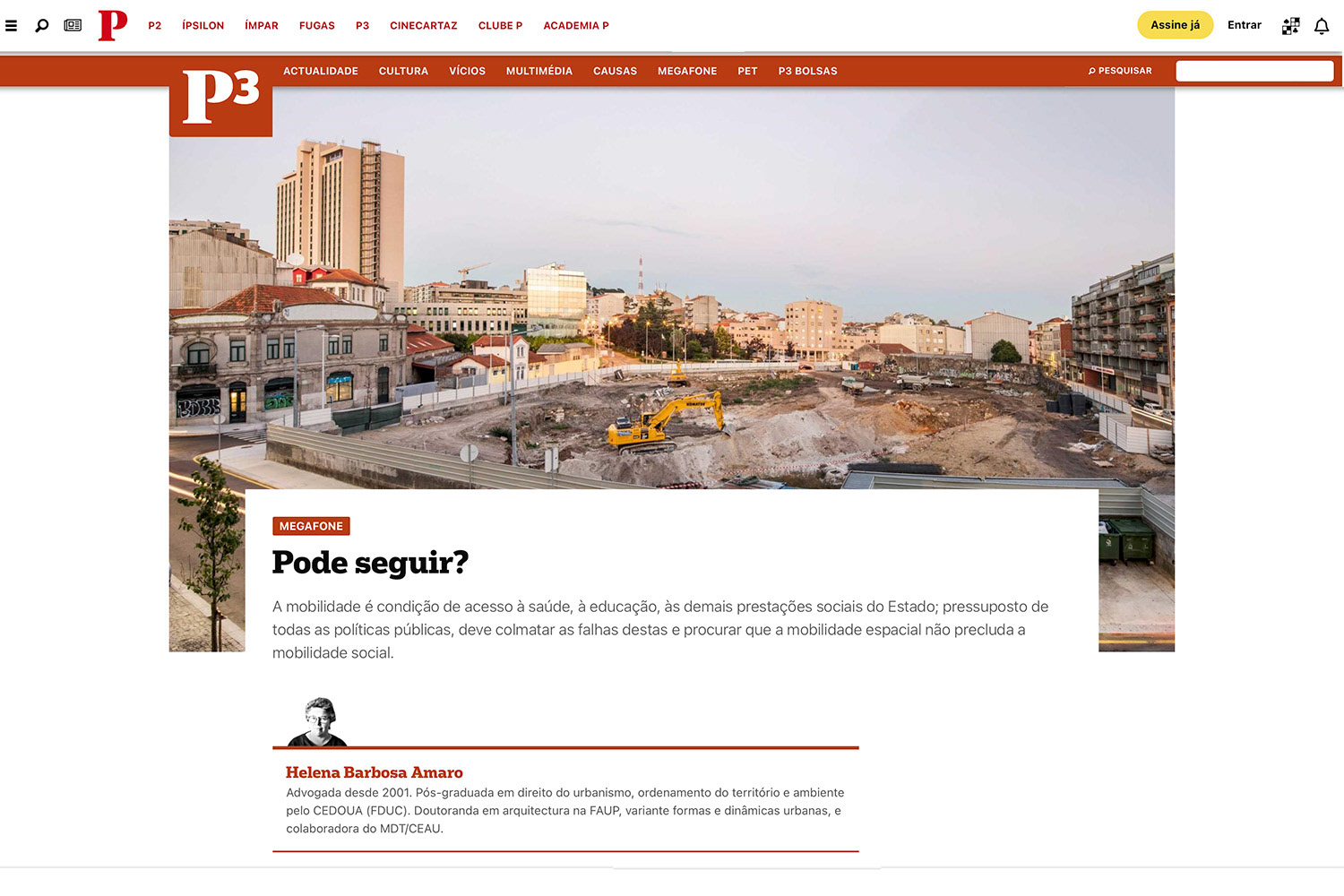 P3 - Pode seguir?