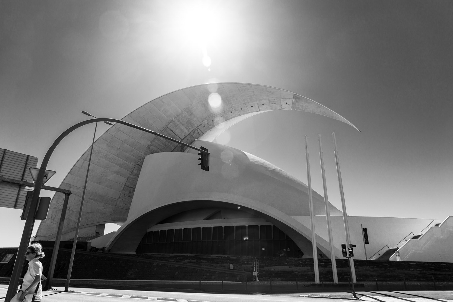 Fotografia de Arquitectura - Attilio Fiumarella - Santiago Calatrava - Auditorium de Tenerife