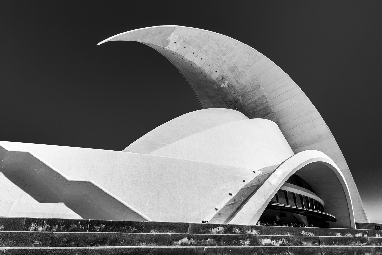 Fotografia de Arquitectura - Attilio Fiumarella - Santiago Calatrava - Auditorium de Tenerife