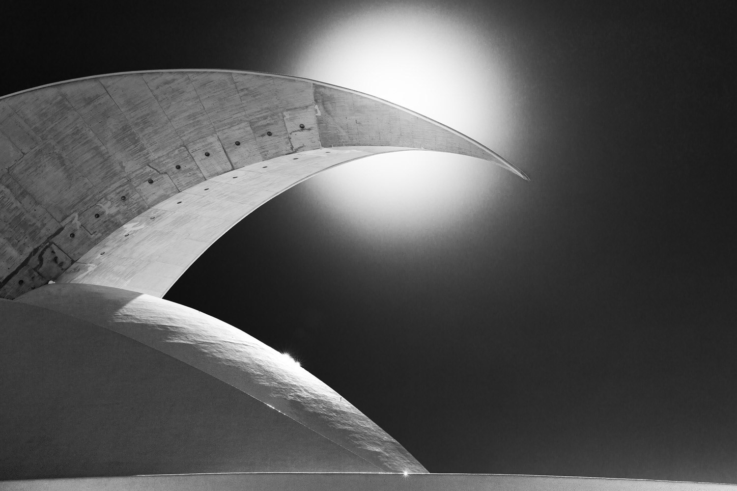 Fotografia de Arquitectura - Attilio Fiumarella - Santiago Calatrava - Auditorium de Tenerife