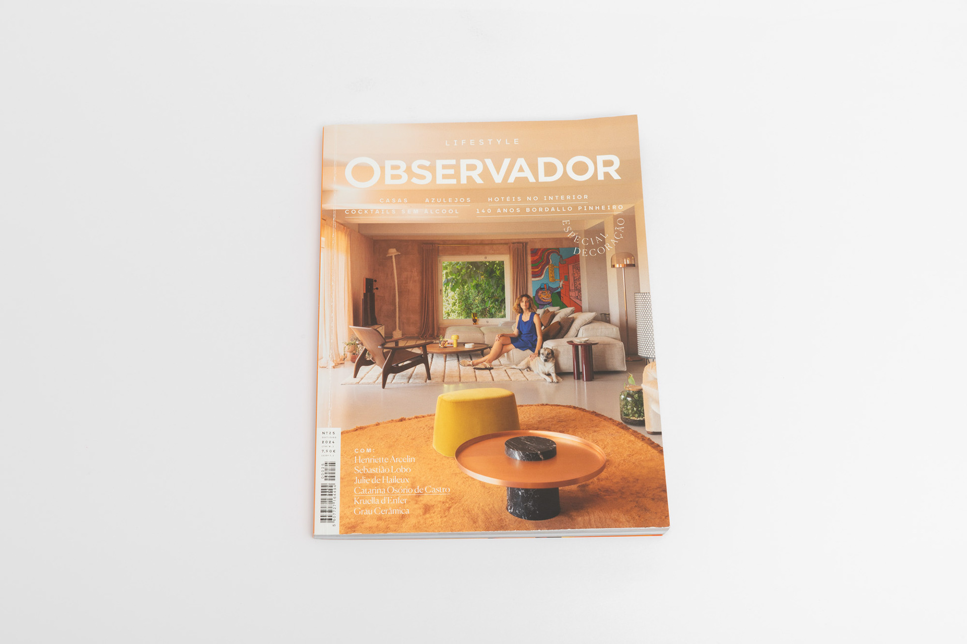 OBSERVADOR LifeStyle n25 - Carvalho Bernau, Uma Casa/Atelier Pincelada de Verde-Água