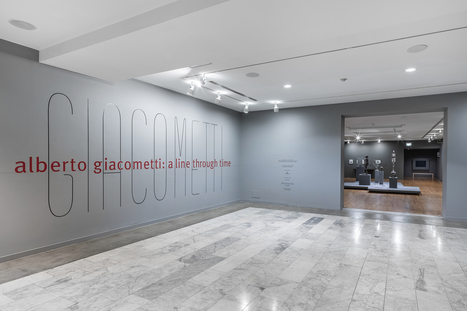 Fotografia de Arquitectura - Attilio Fiumarella - Bricault Design - Giacometti at Vancouver Art Gallery