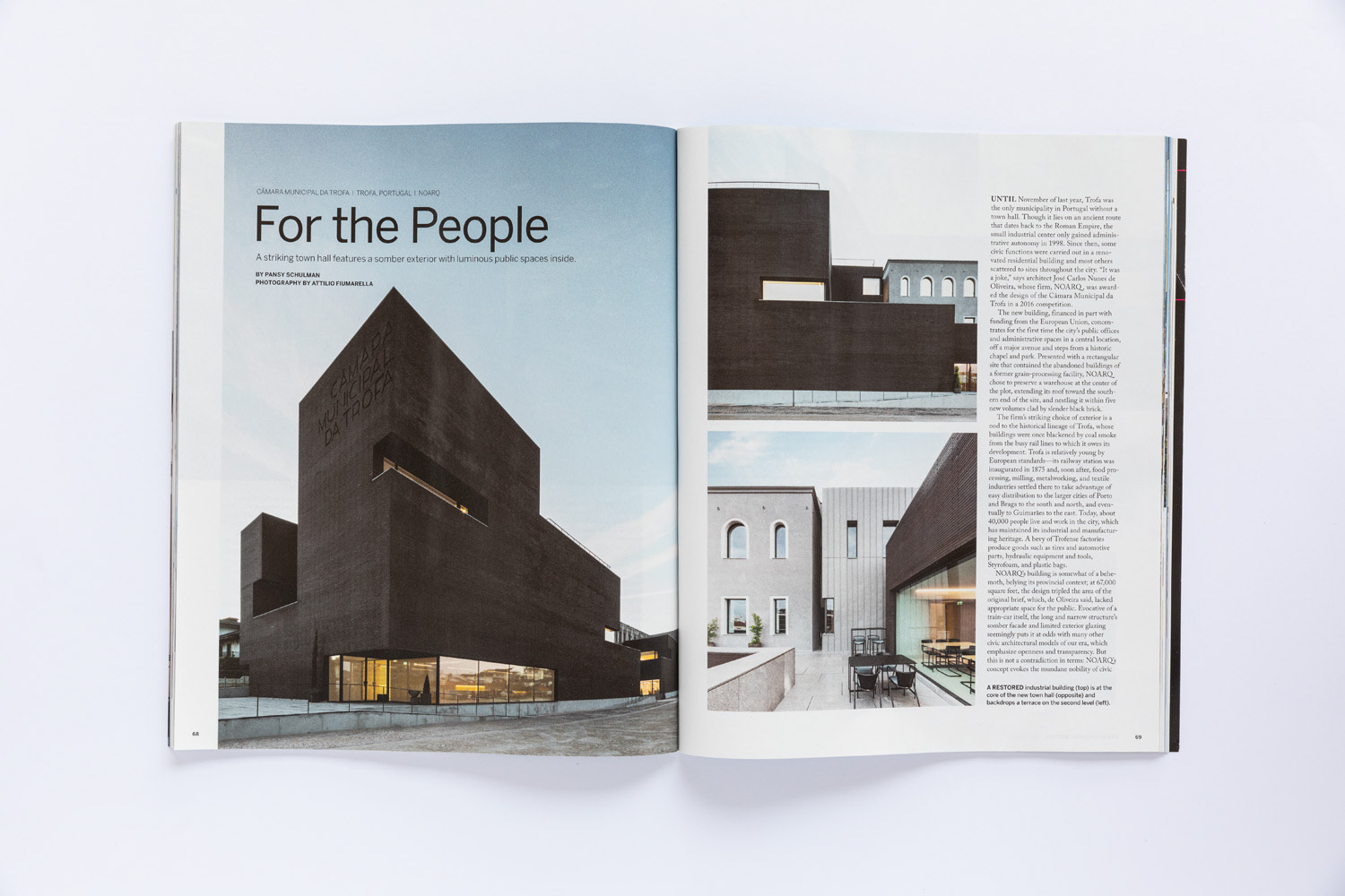 Architectural Record 05 2023 - Second Acts - Camara Municipal Trofa / NoArq Arquitectos | arquitectura e design