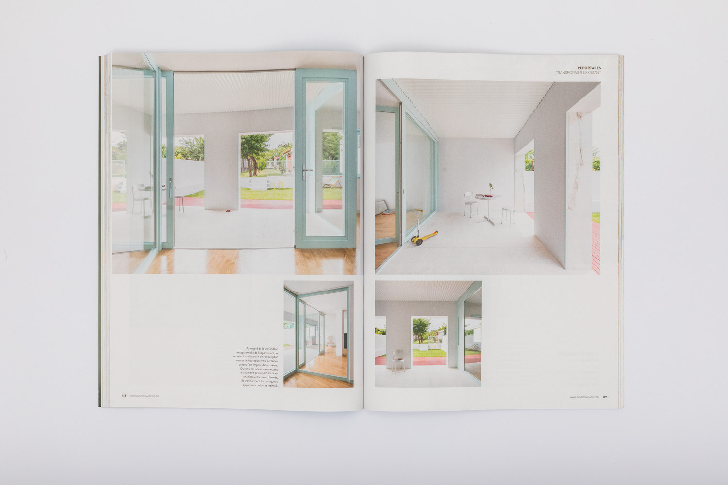 A Vivre Magazine - HS60 - Faites entrer le soleil! - Ground Floor House in Serralves - Oitoo