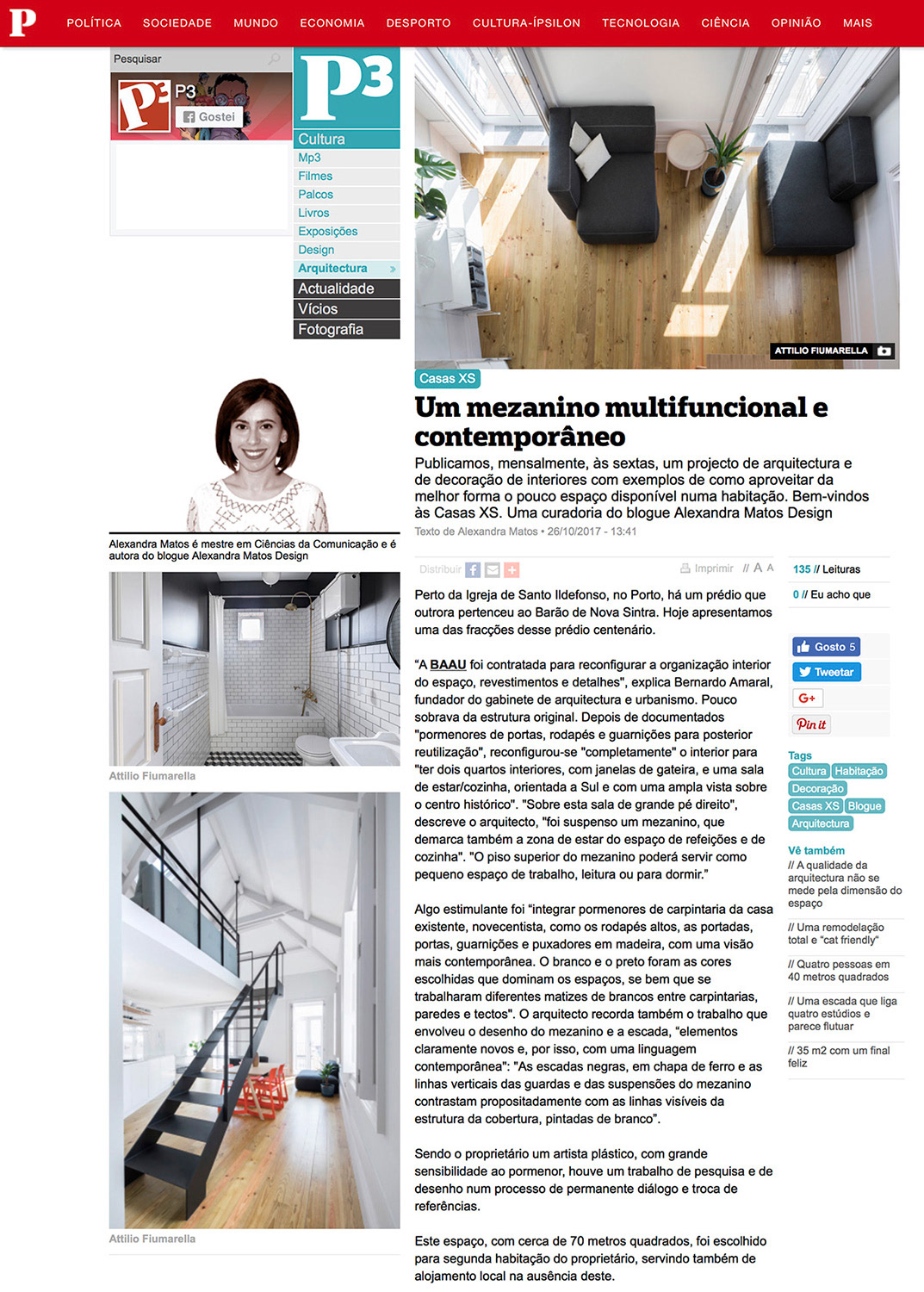 P3 - Um mezanino multifuncional e contemporaneo