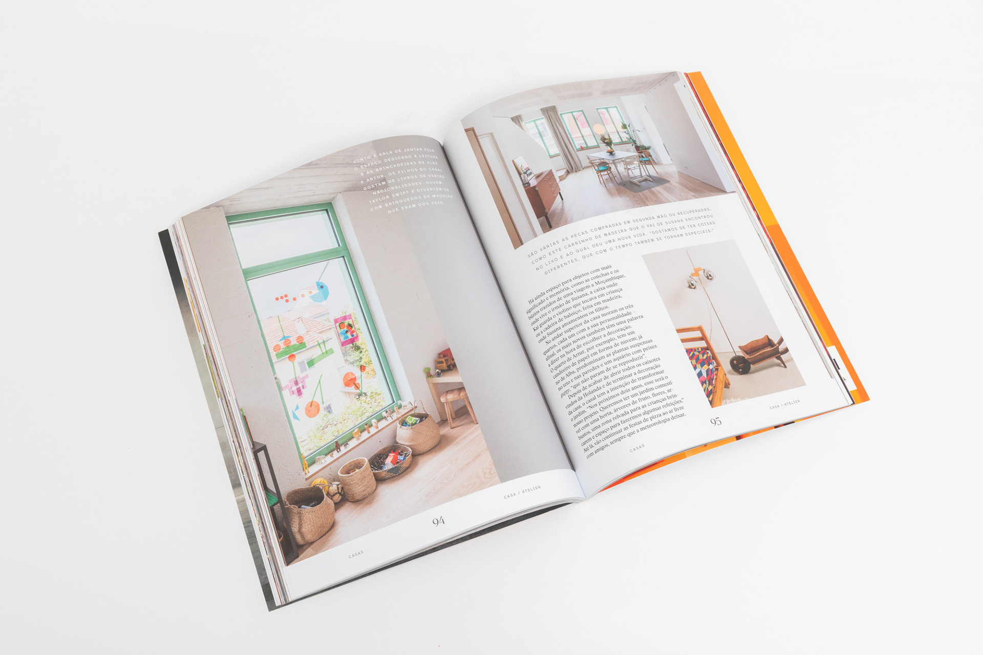 OBSERVADOR LifeStyle n25 - Carvalho Bernau, Uma Casa/Atelier Pincelada de Verde-Água