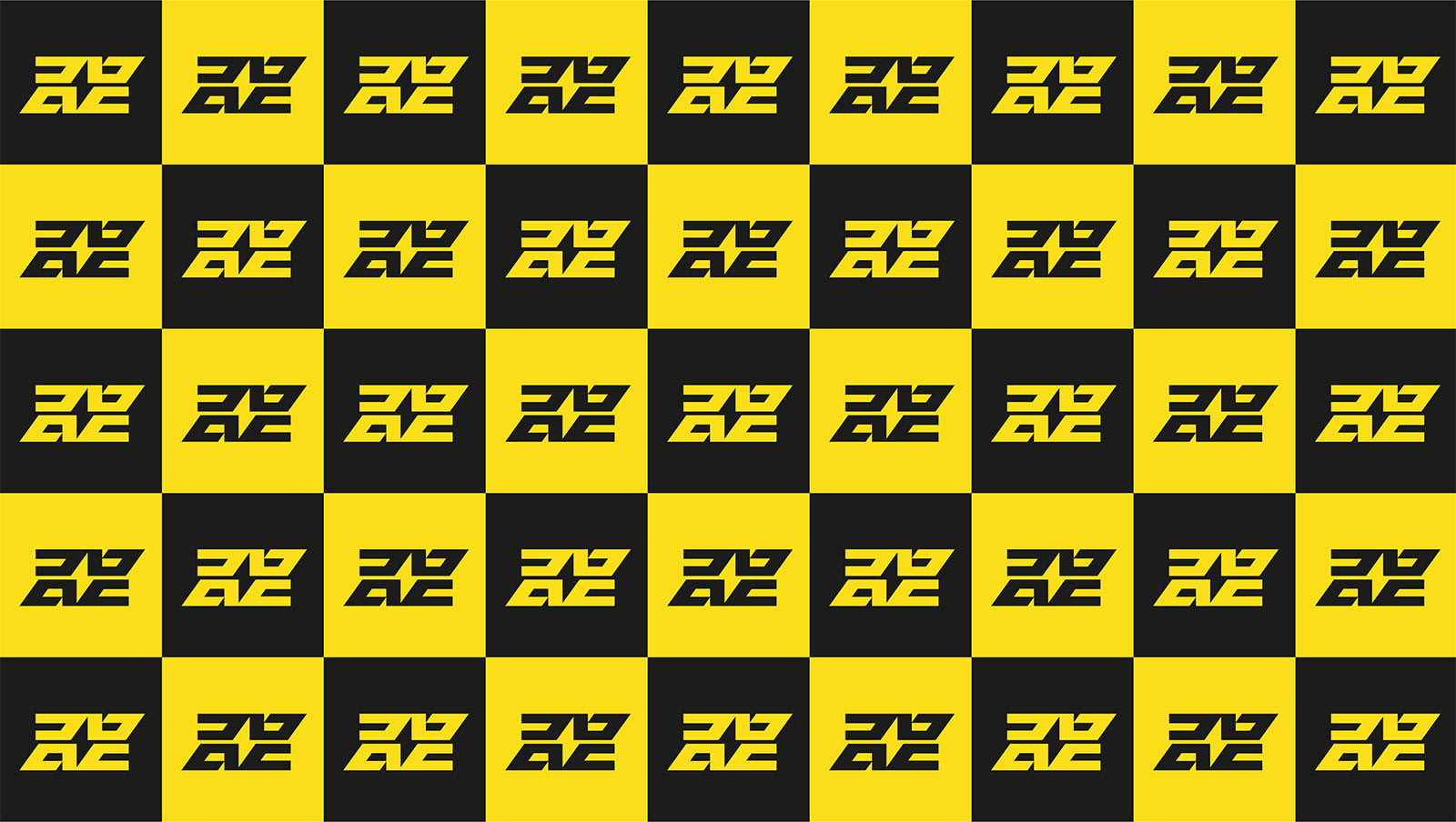 variações do logotipo cromático aplicados na paleta de cores.