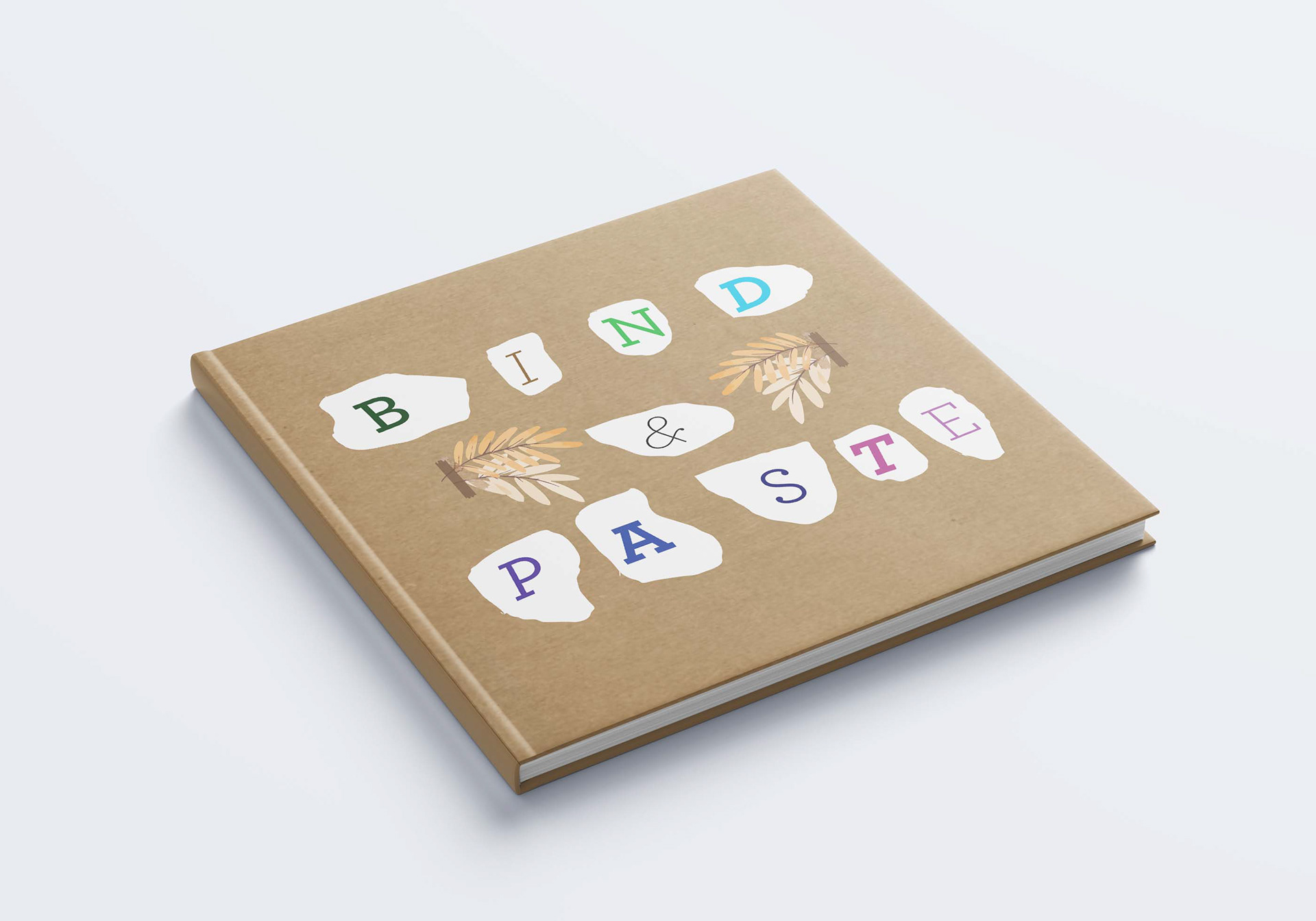 Mockup of Bind & Paste Front Cover