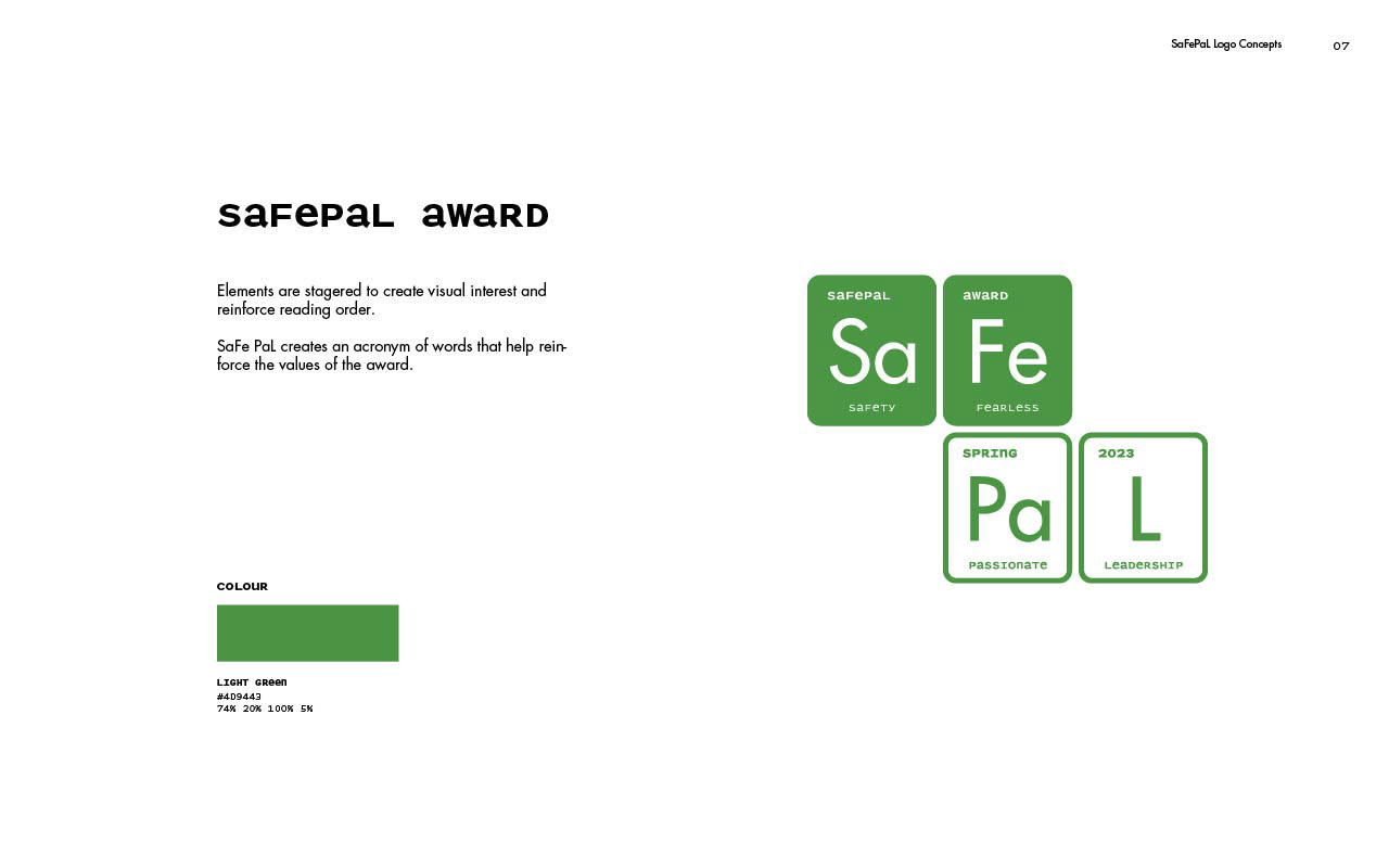 Finalized Logo, Color Palettes, and Fonts for SafePal