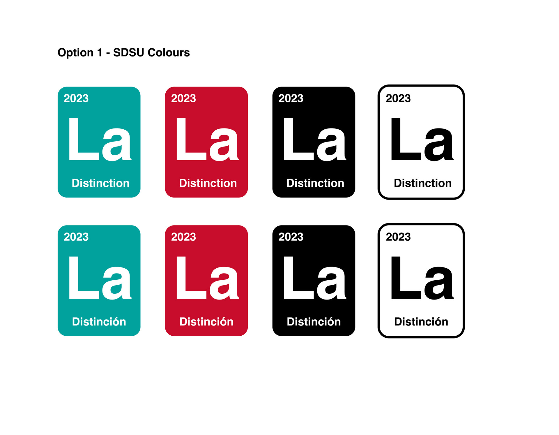 1st Versions of Logos