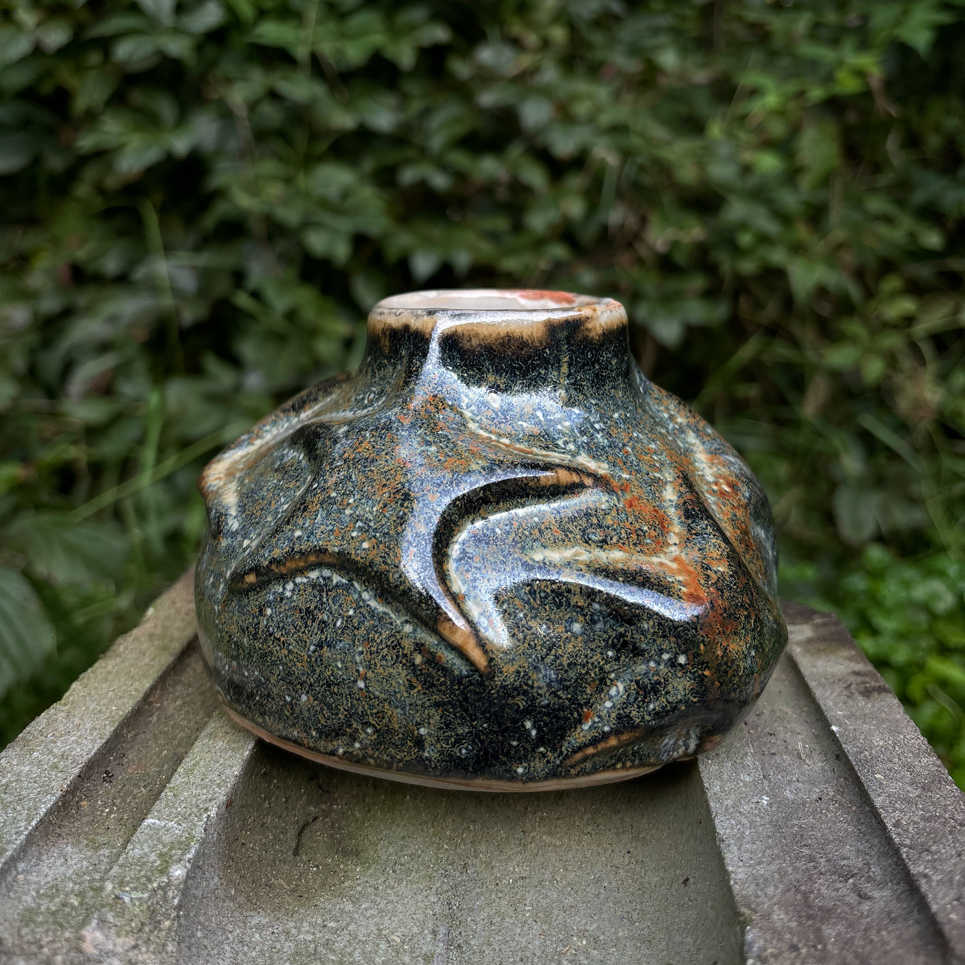 Star Vase #1, 2023, porcelain