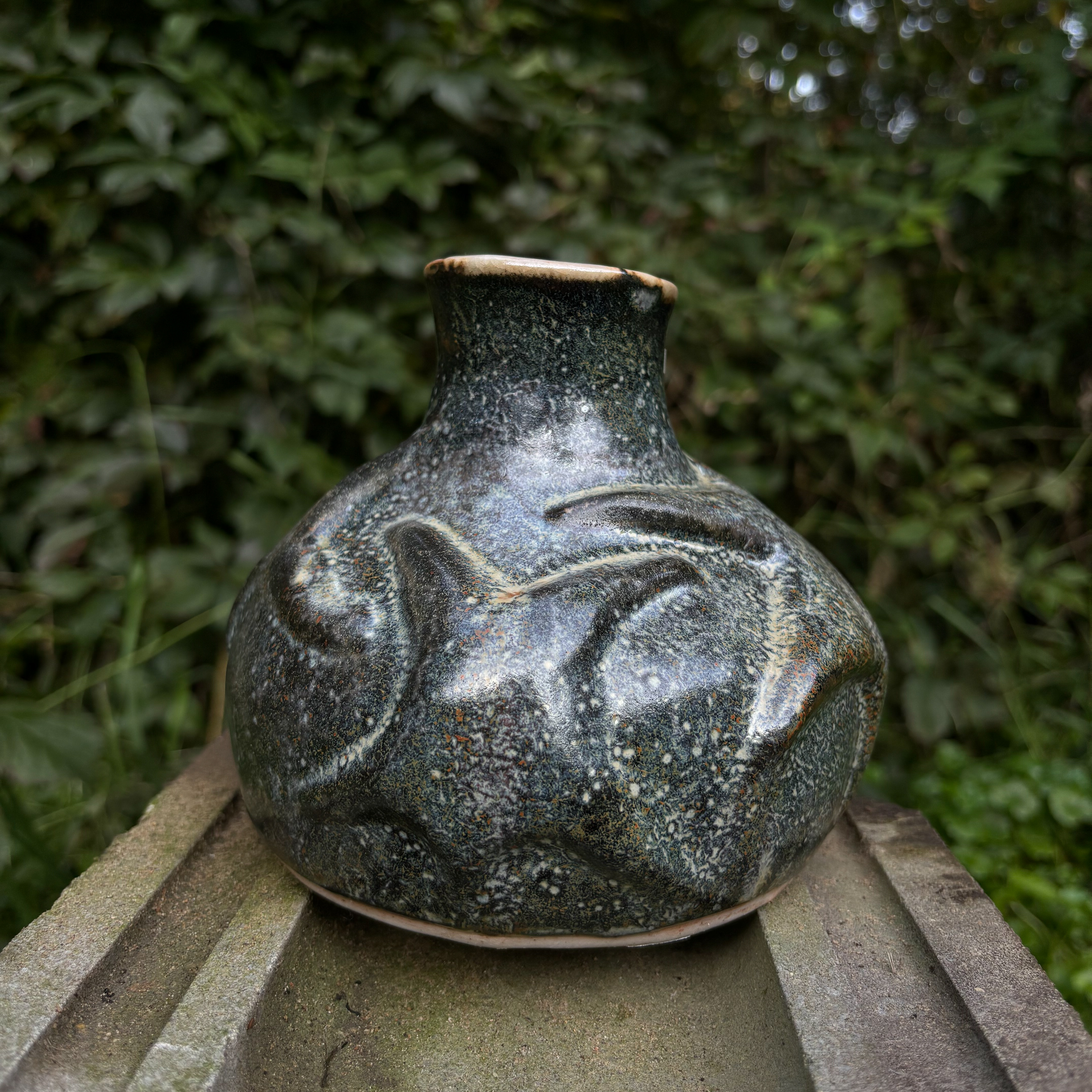 Star Vase #2, 2023, porcelain