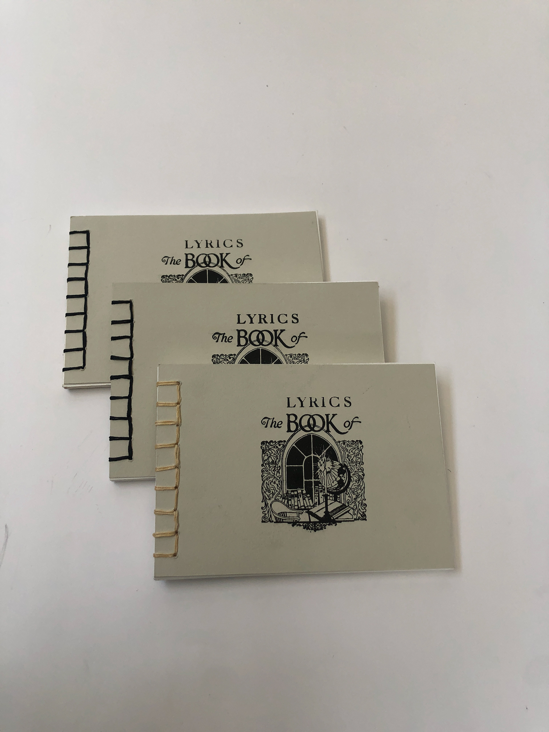 Letterpress Lyric Book