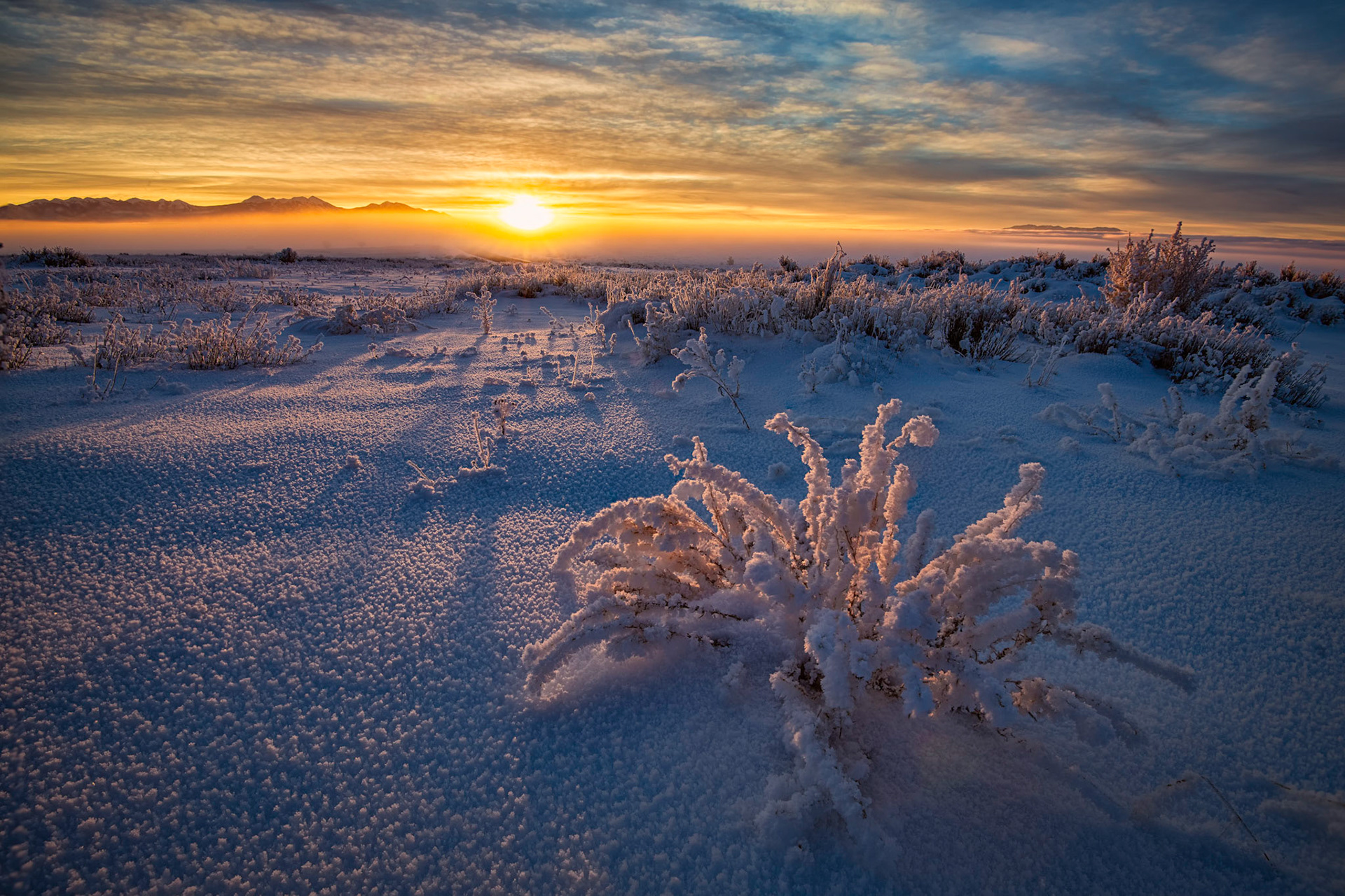 Winter Canyonlands Sunrise