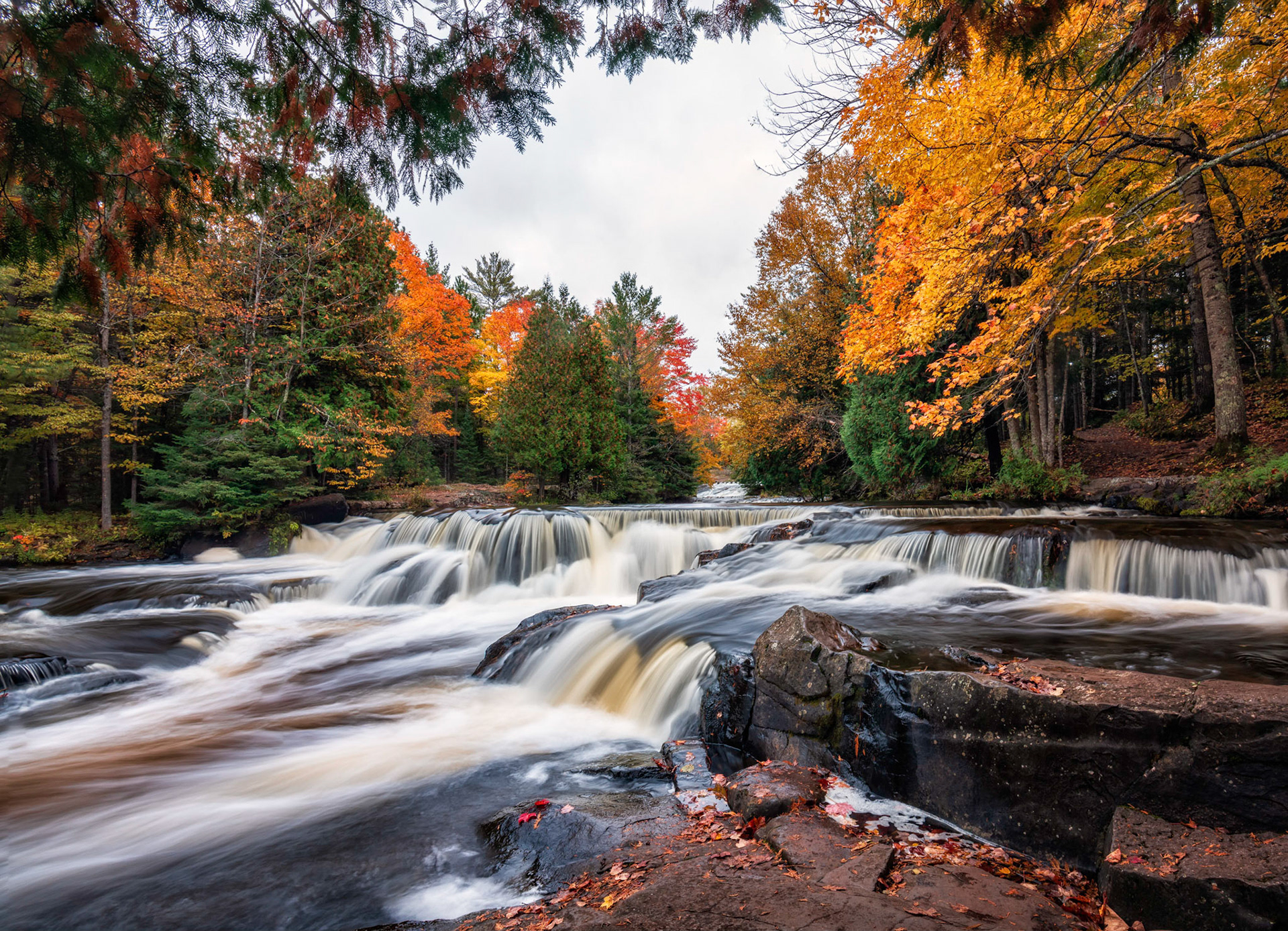 Middle Branch Onotonagon River above Bond Falls