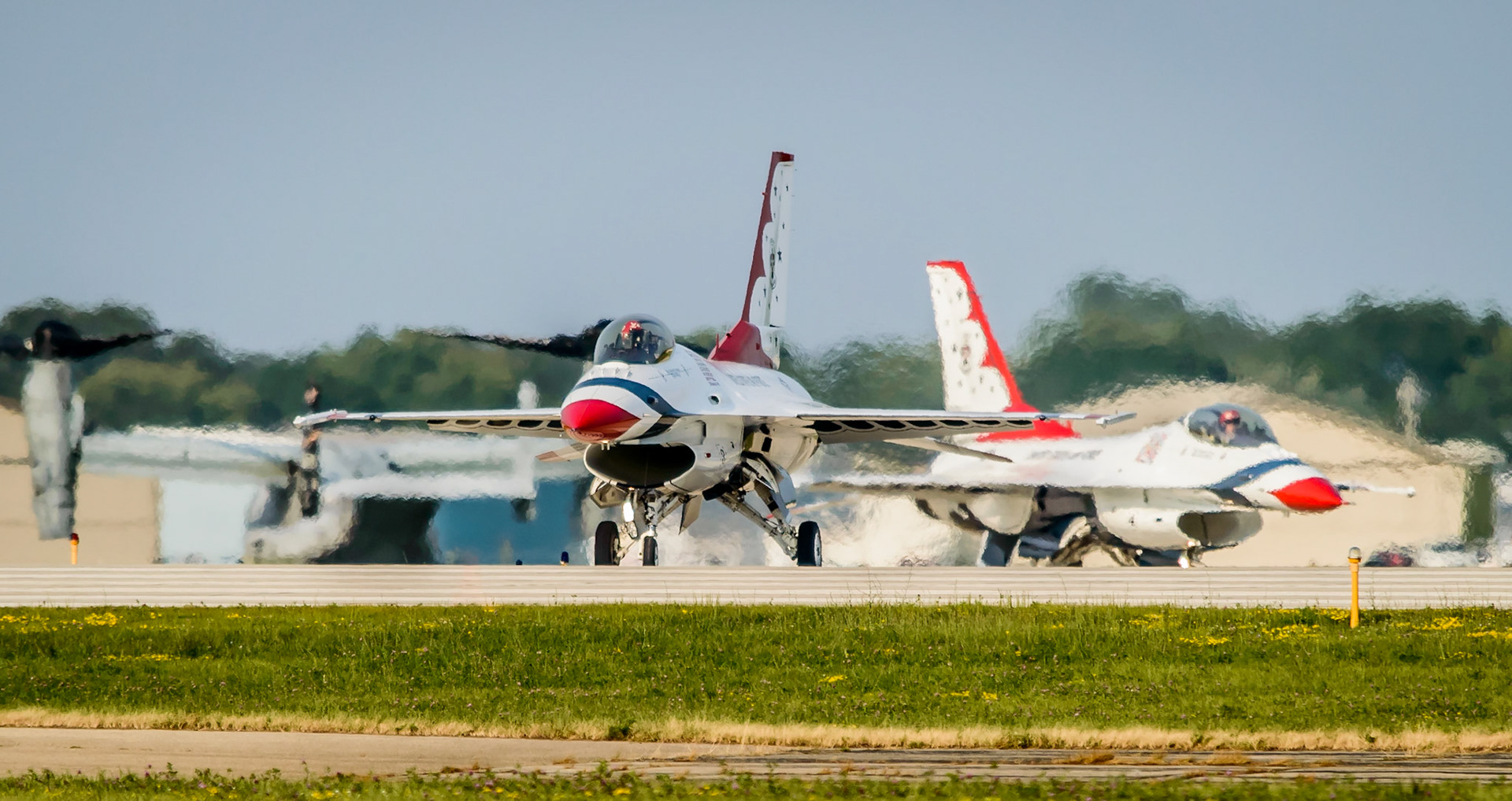 USAF Thunderbirds-Taxi