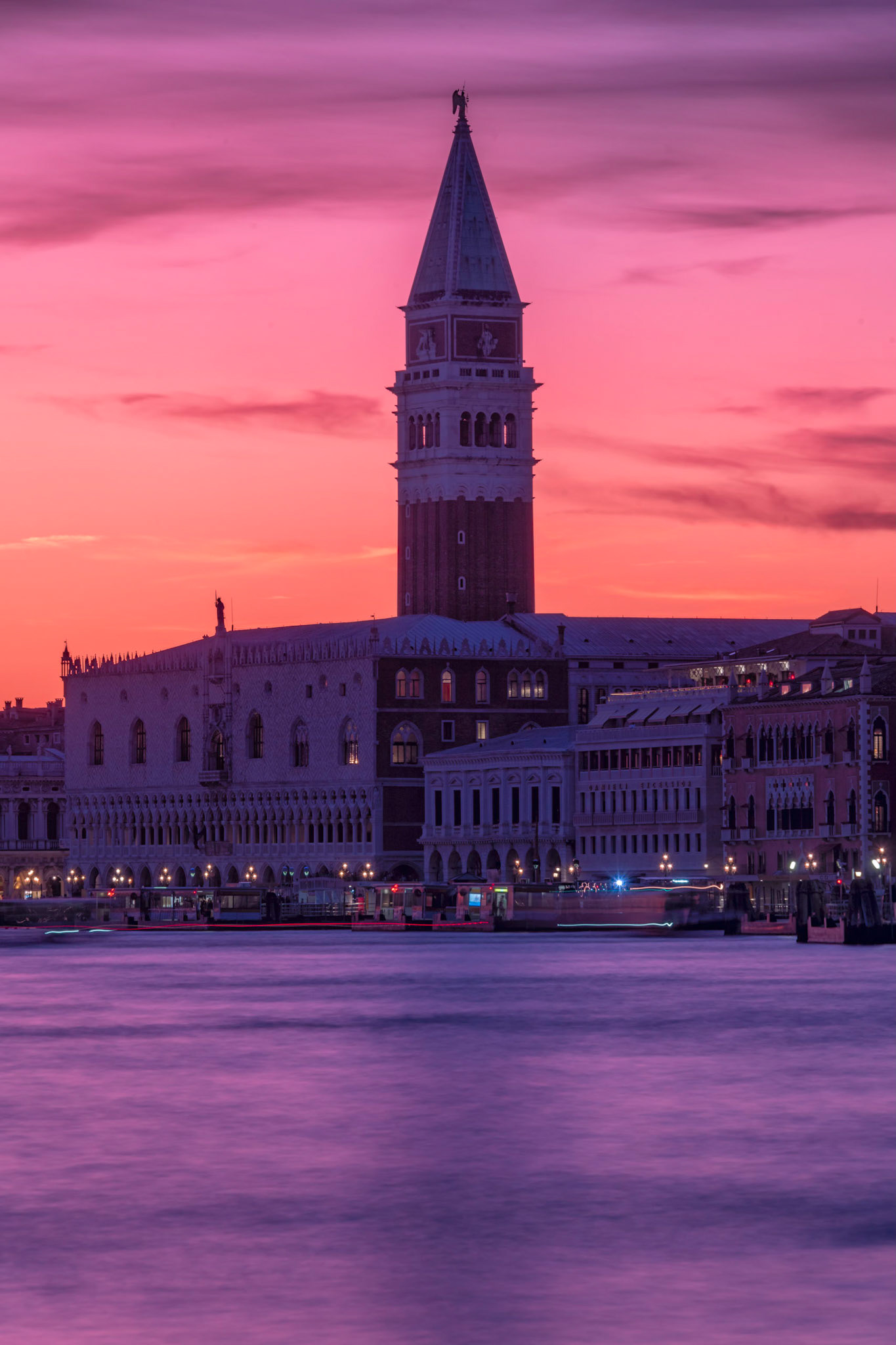 St Mark's Campanile at Dusk