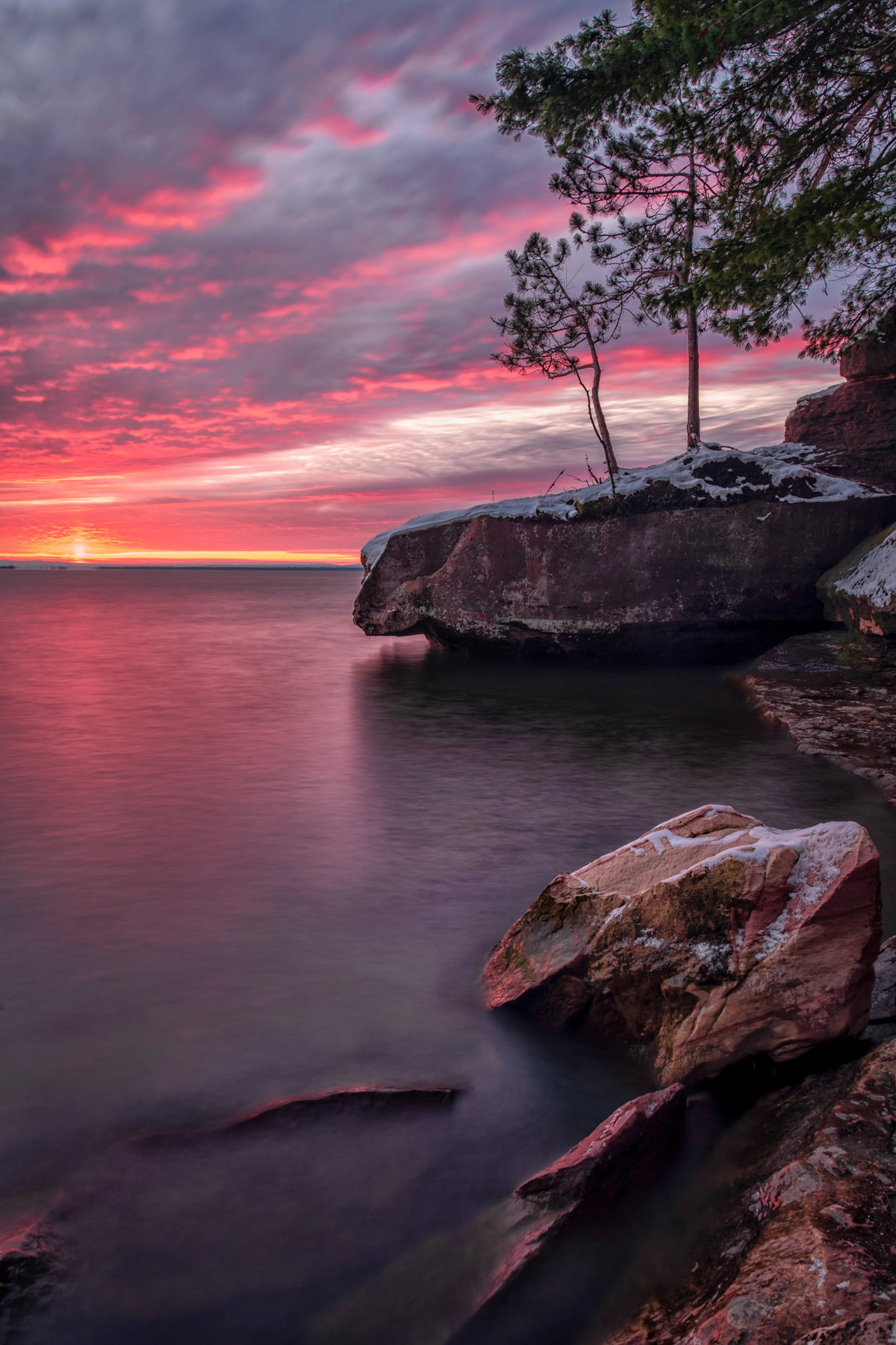 Dawn Over Chequamegon Bay