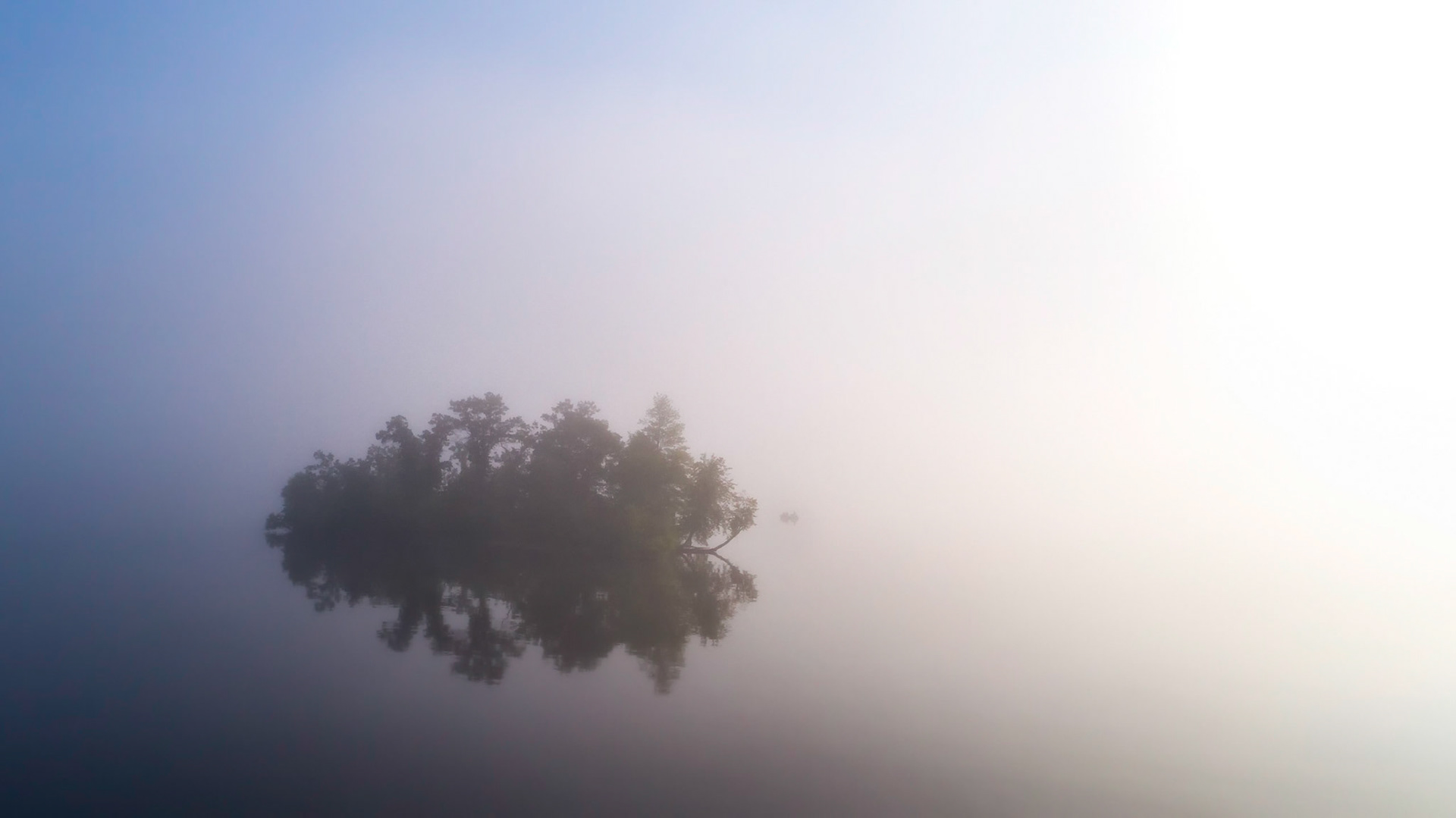 Foggy Morning on Lake Eau Claire