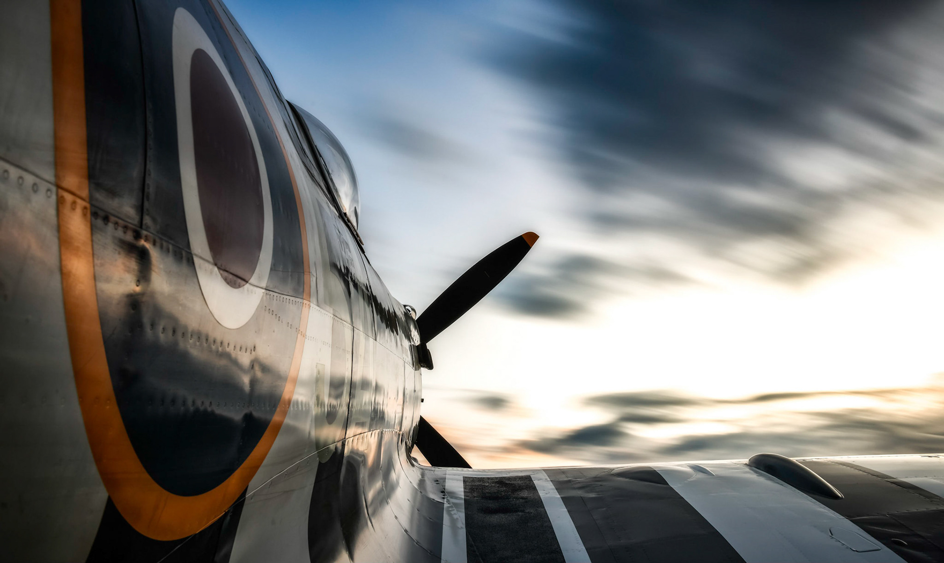 Supermarine Spitfire-Long Exposure