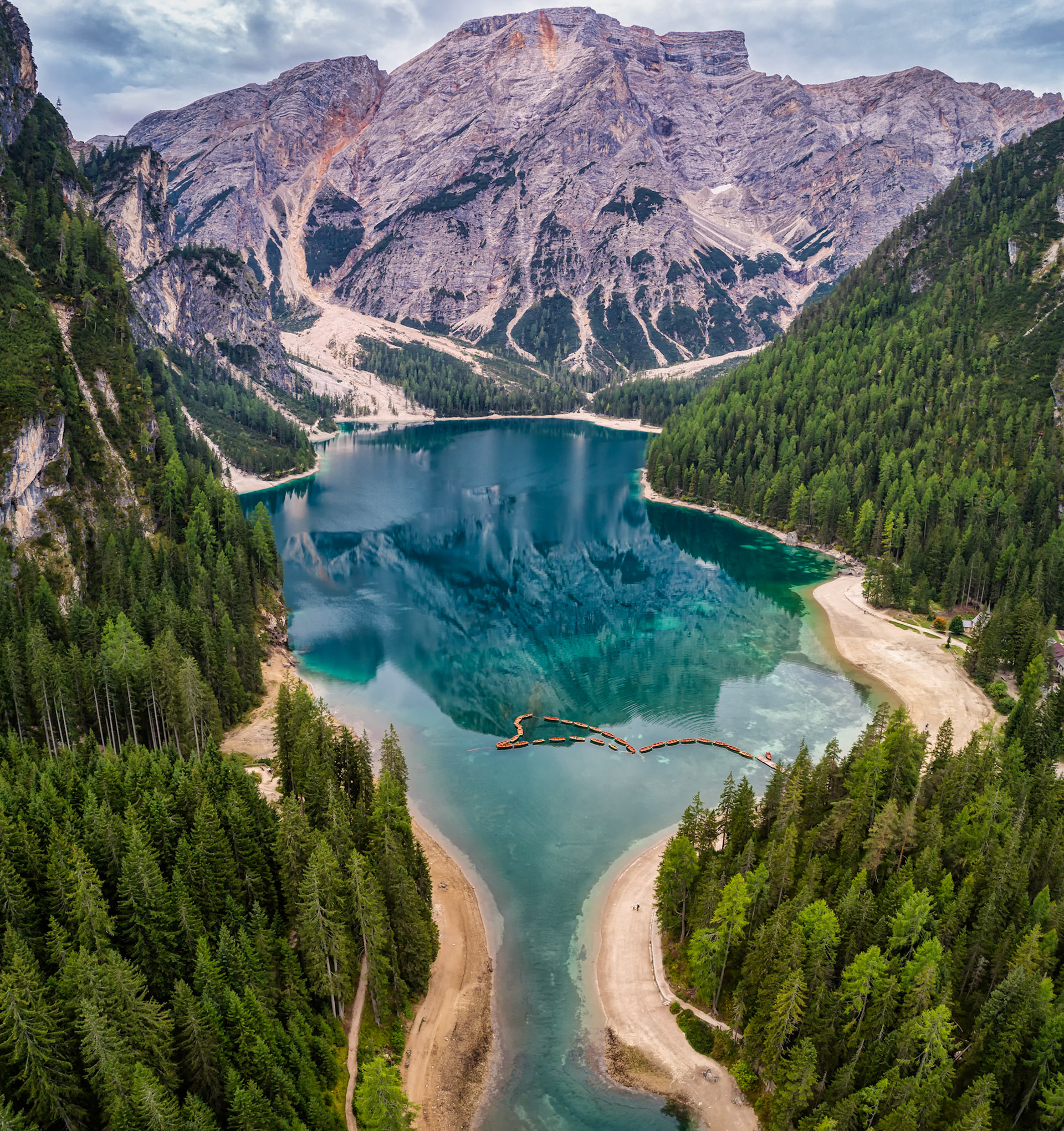 Overcast Morning at Lago di Braies