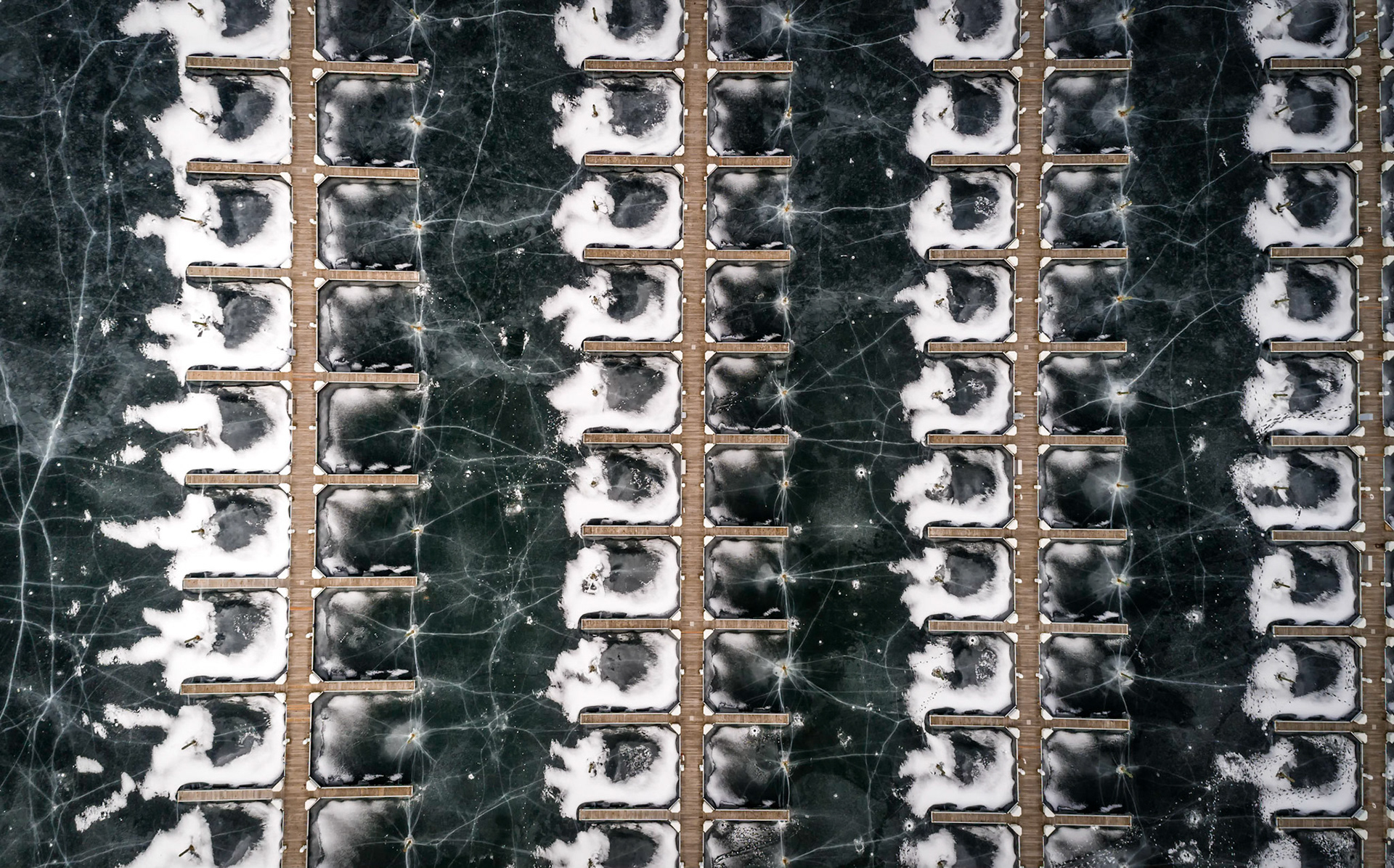 Frozen McKinley Marina