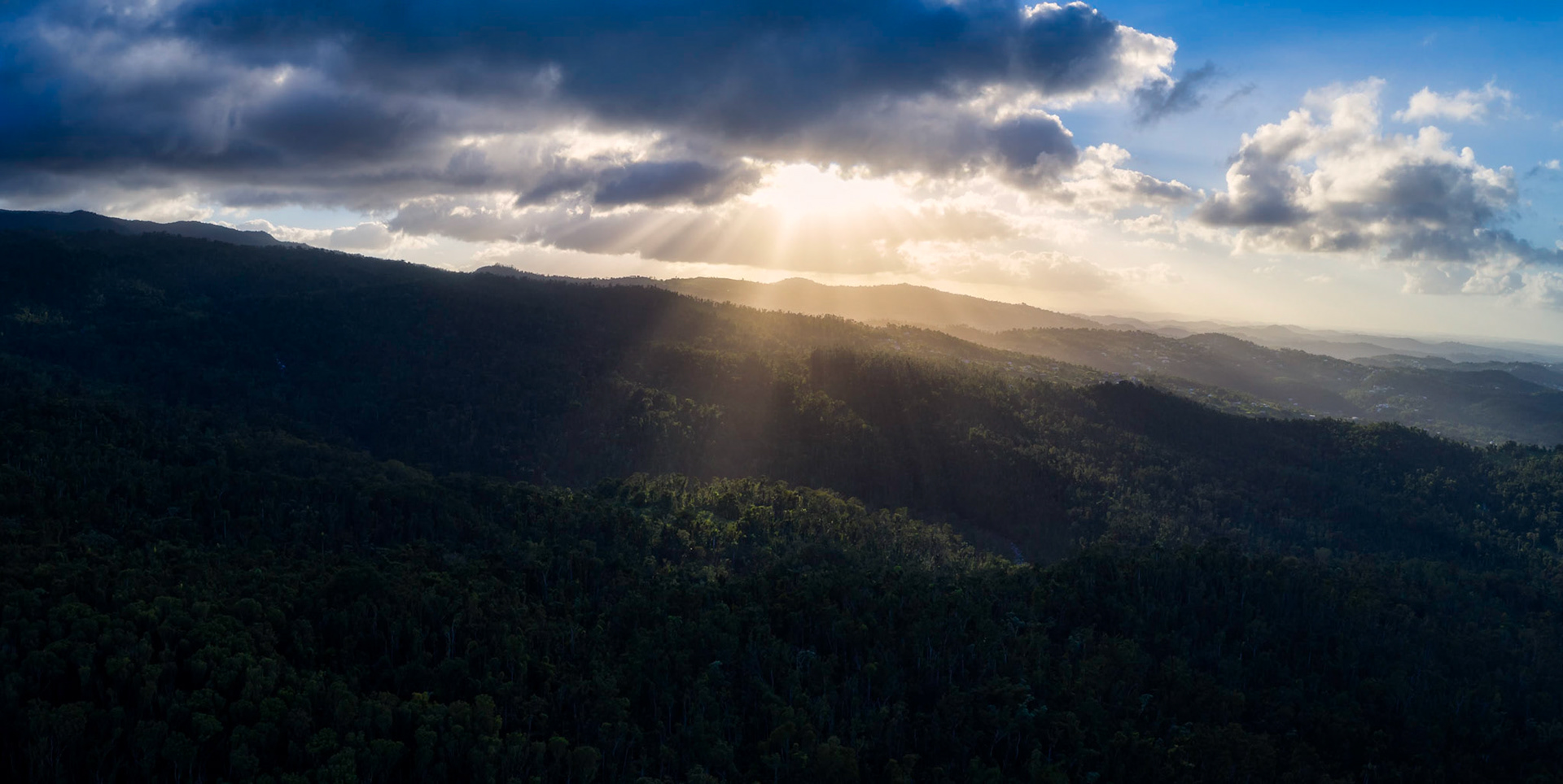 Above El Yunque National Forest