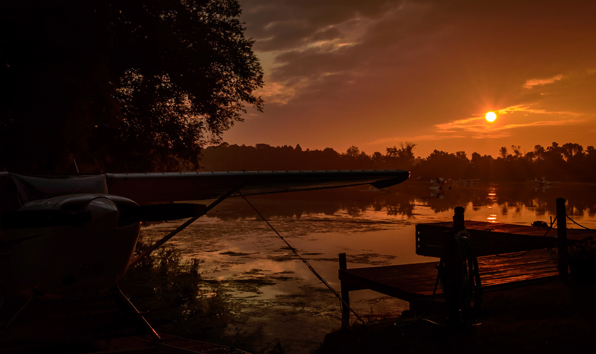 Seaplane Sunrise