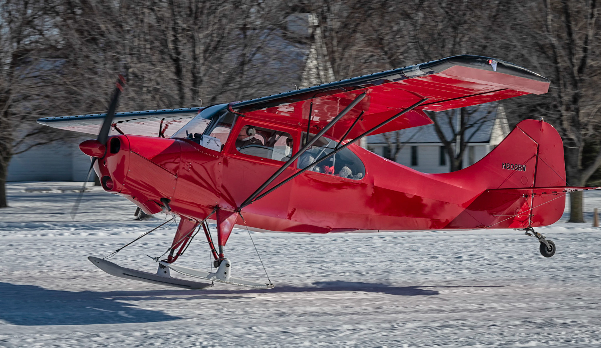 Champion Challenger on Skis