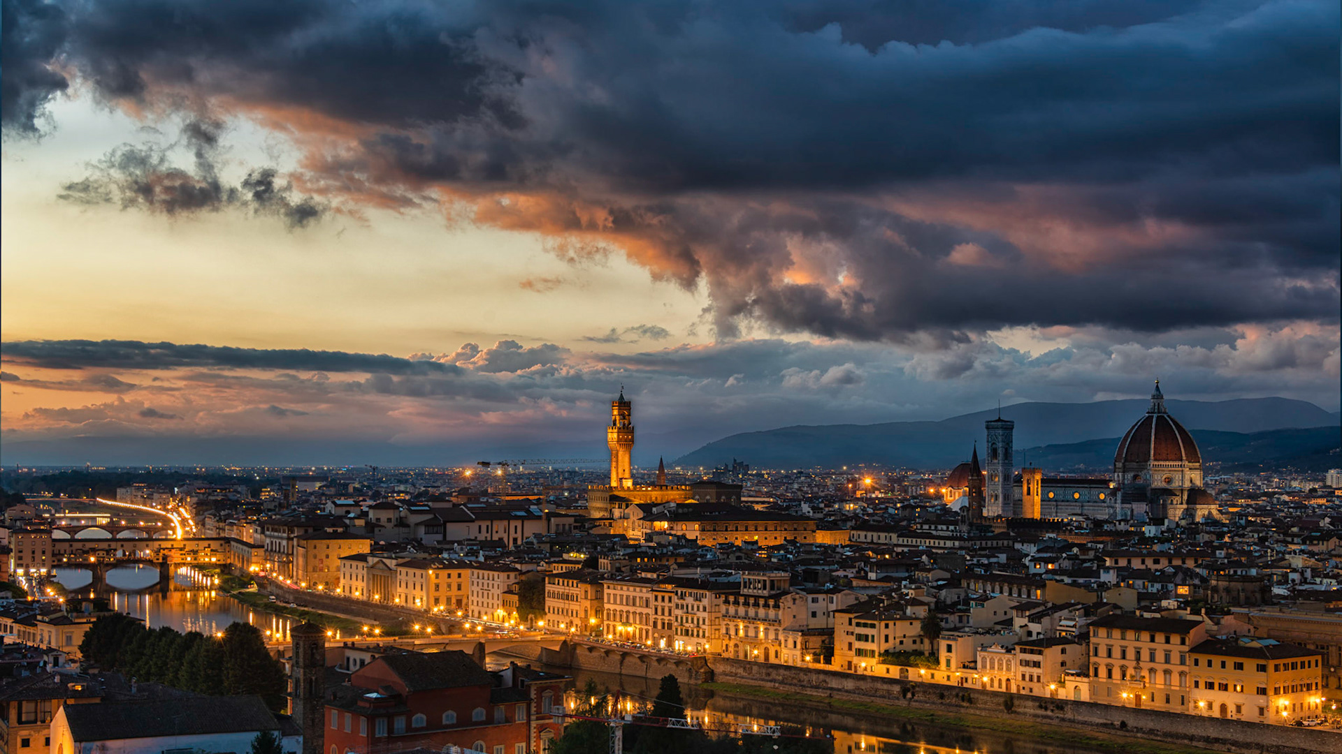 Florence at Dusk