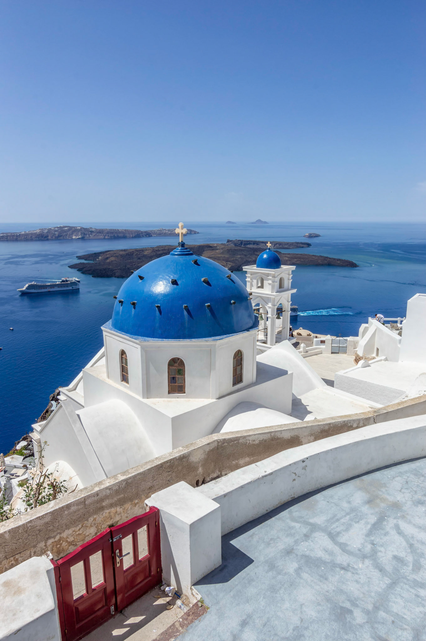 Anastasi Church in Imerovigli