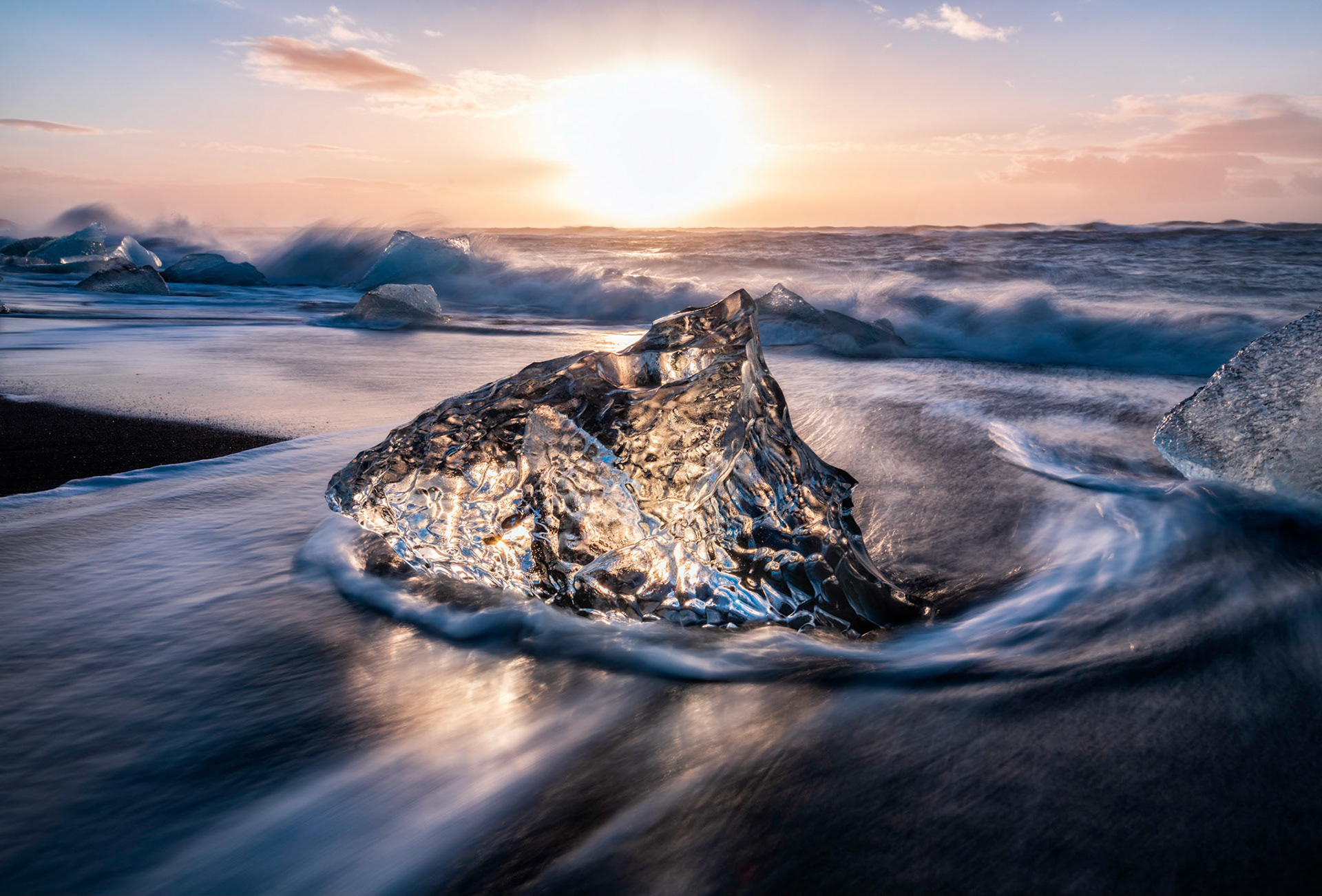 Gold on Diamond Beach