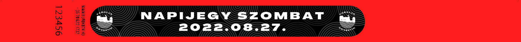 Váralja Akusztik | Bracelet Graphics 6