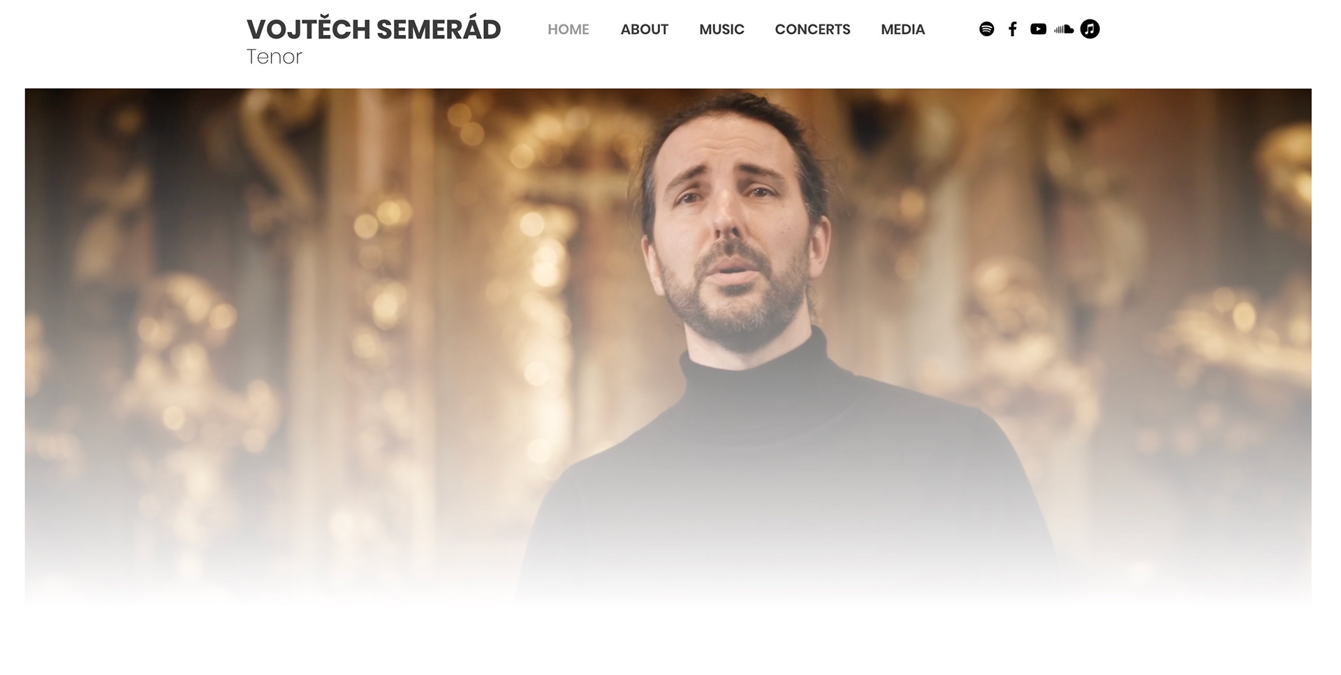 Vojtech Semerád tenor webdesign