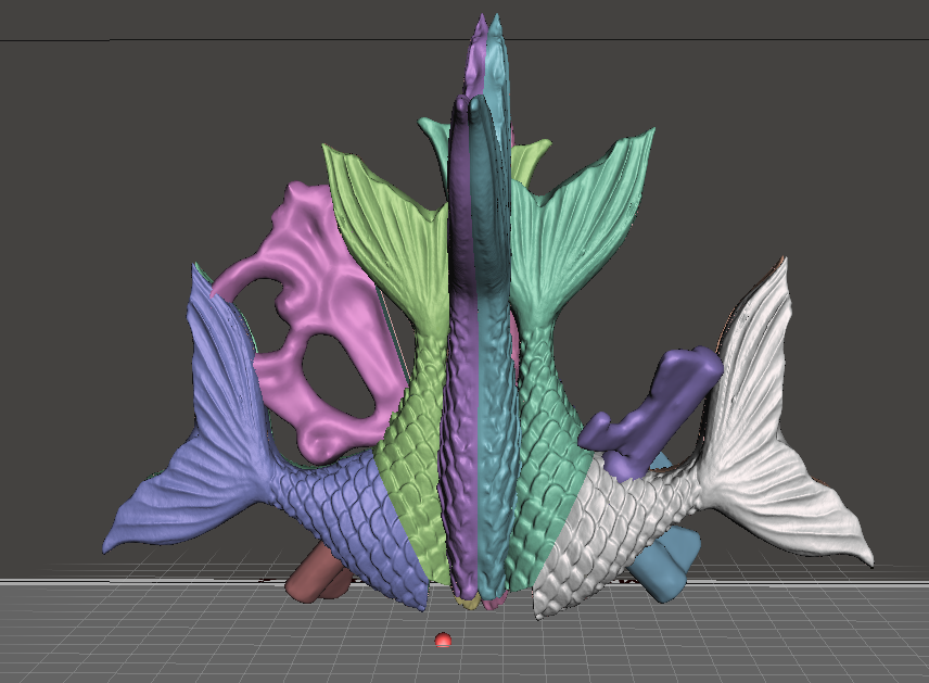Back View of Abstract Organic Form (03-08-24)