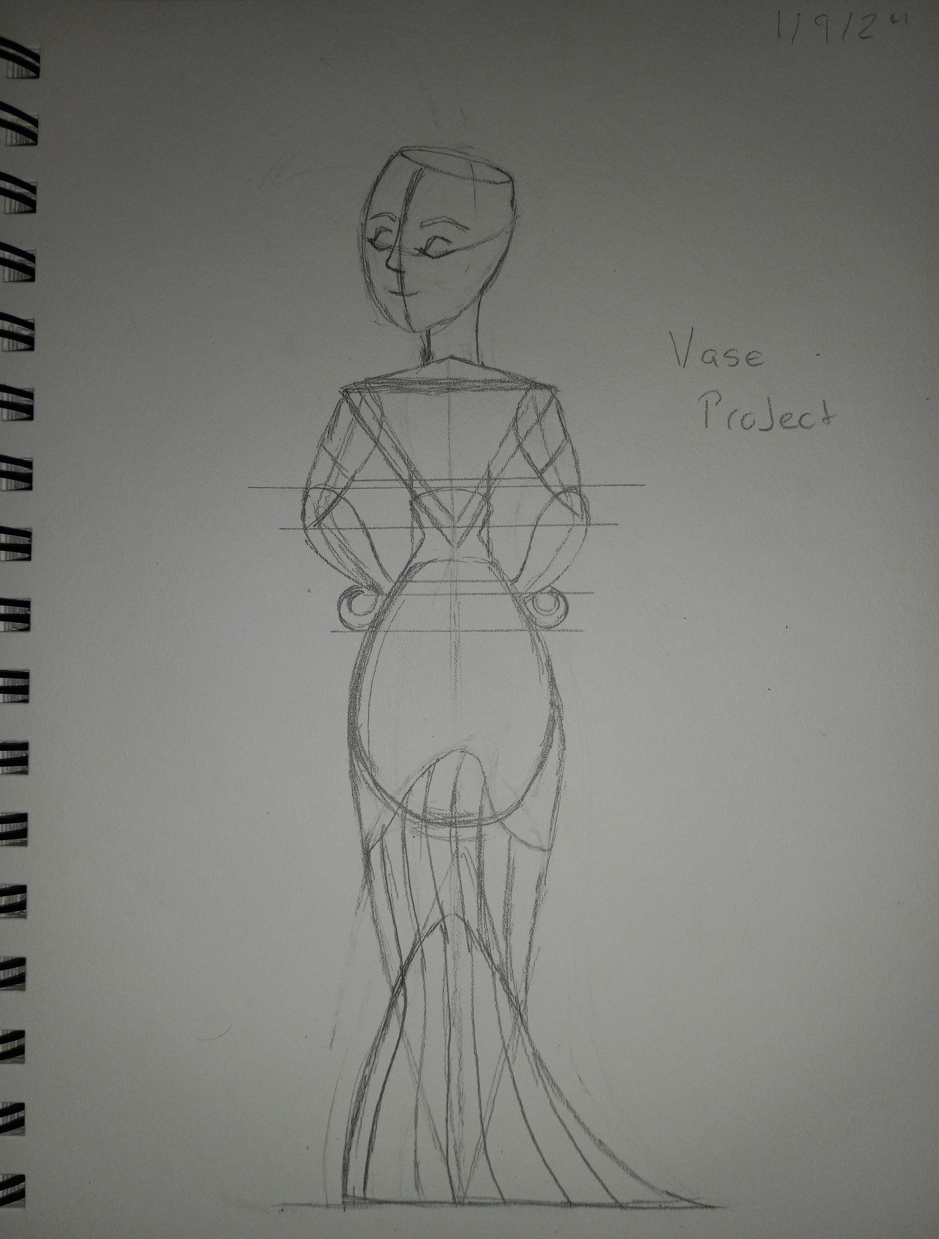 Rough Sketch Vase Design (01-09-24)