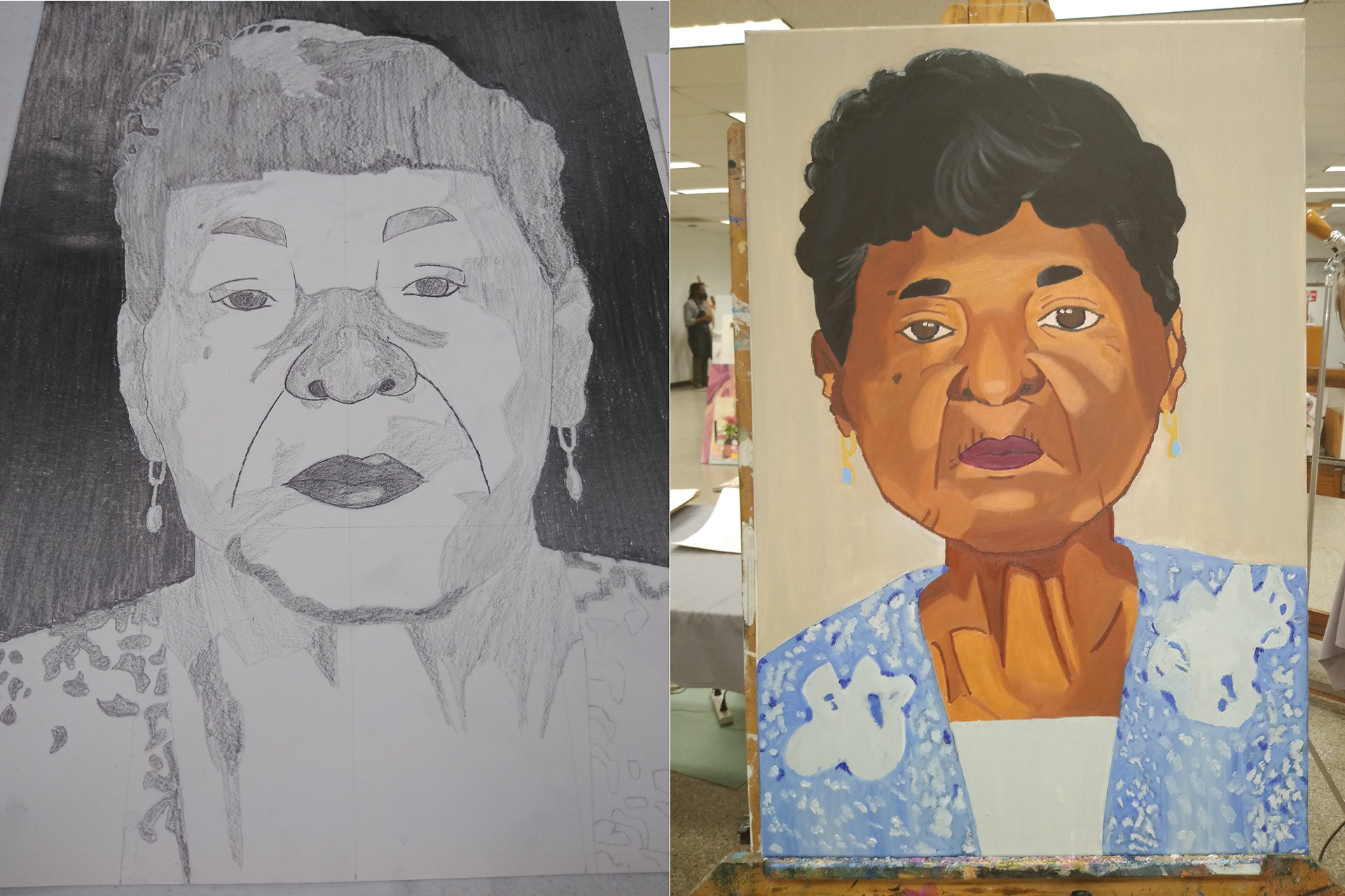 ART2500C - Grandma Luisa Portrait