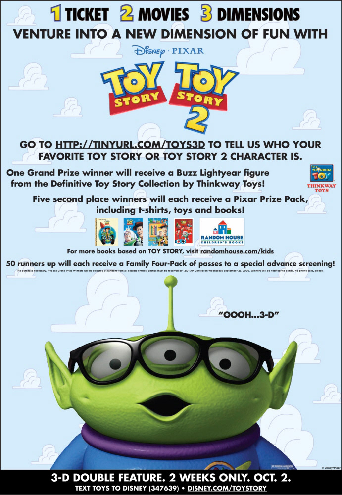 Tribune Toy Story Ad